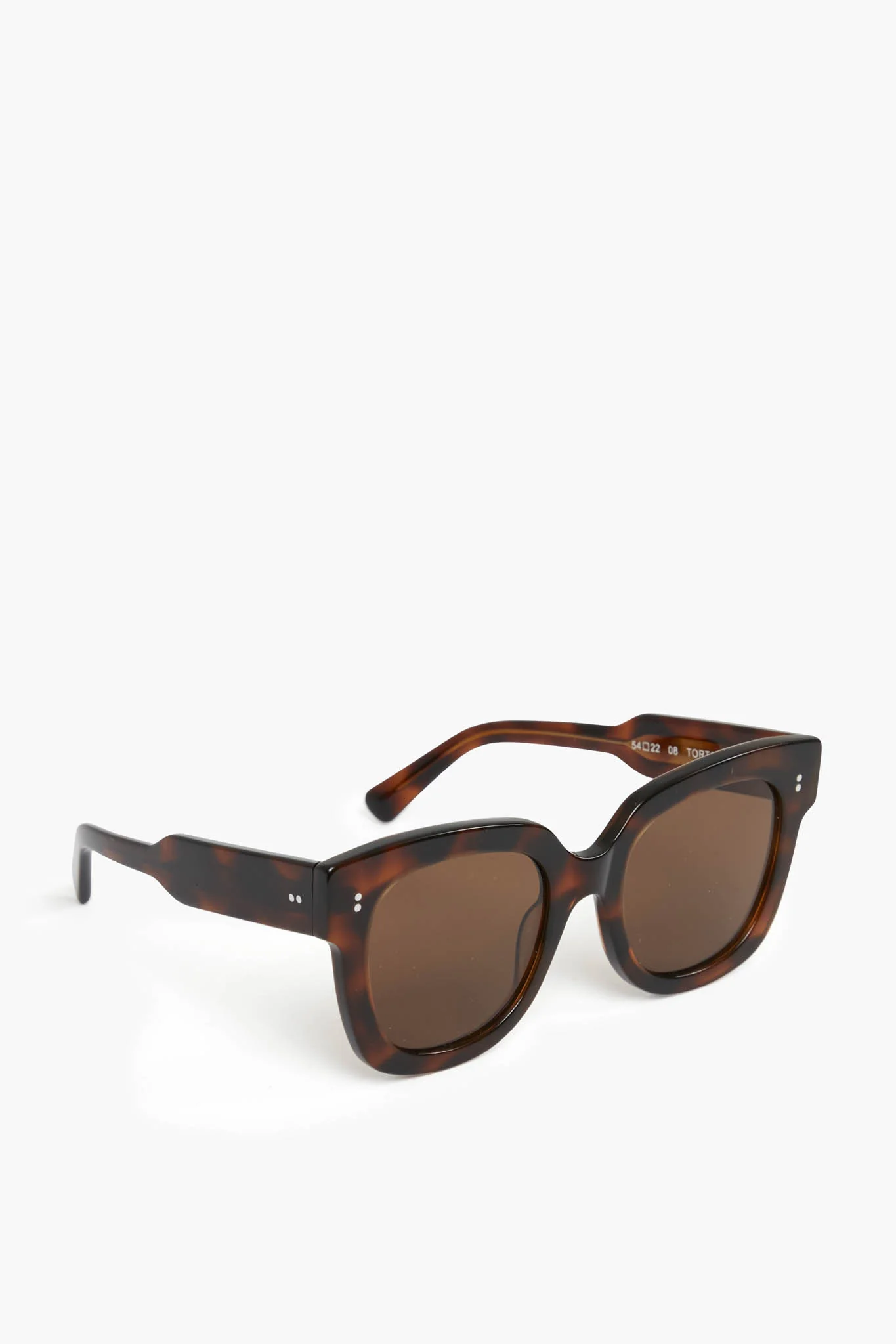08 Oversized Square Tortoise Sunglasses - Image 3