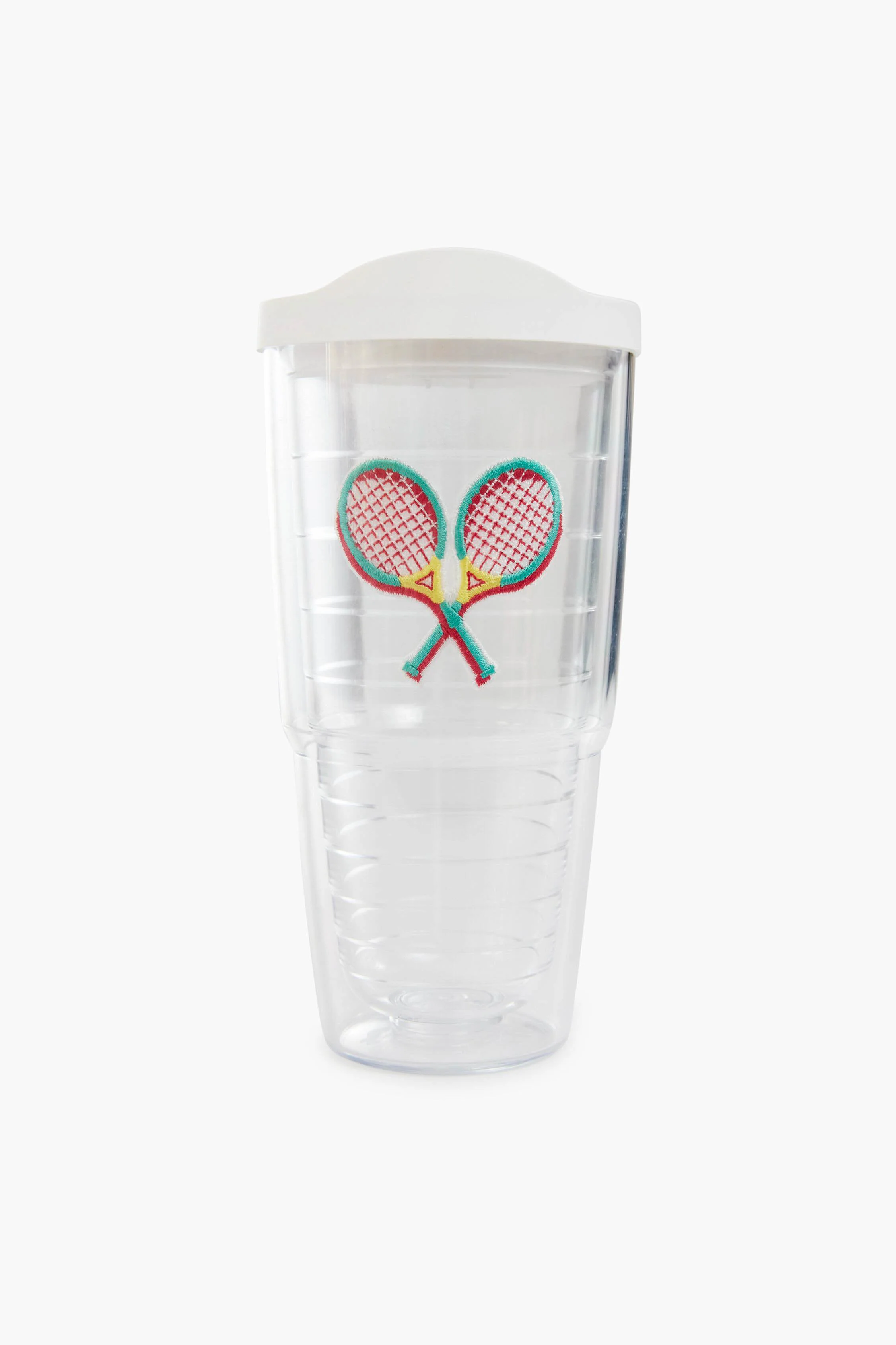 24 oz White Tennis Tumbler - Image 2