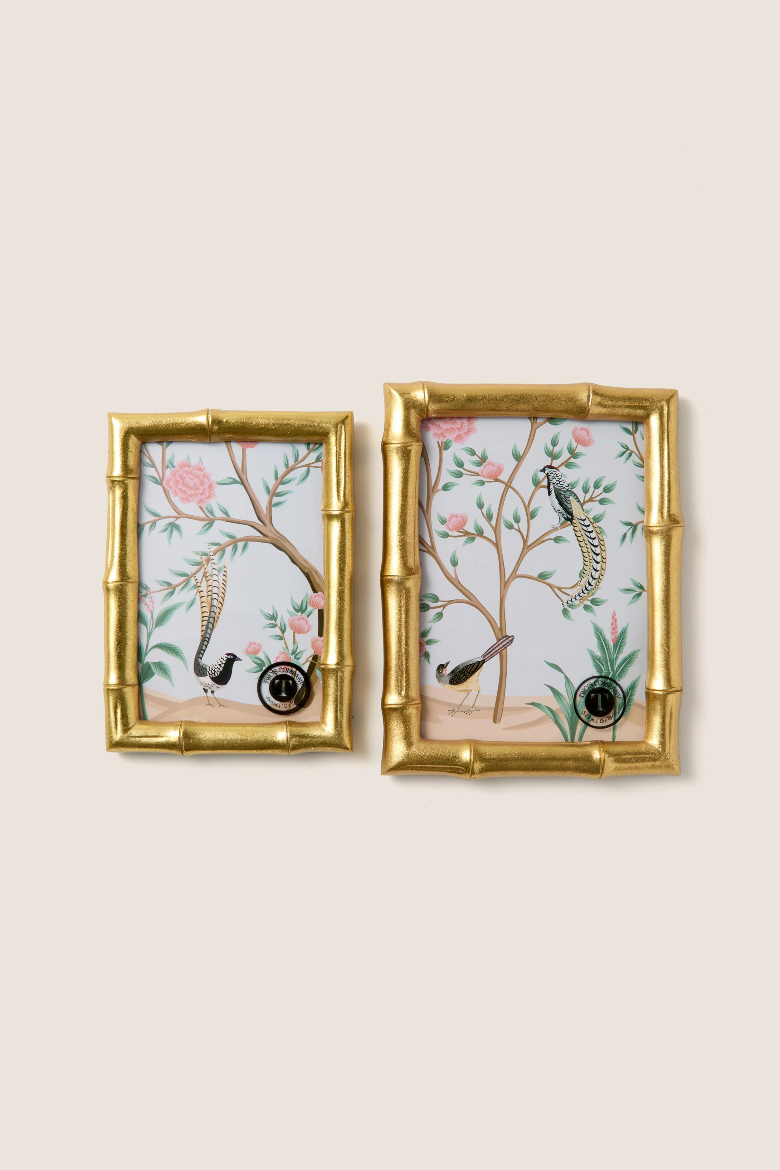 4x6 Gold Faux Bamboo Frame - Image 2