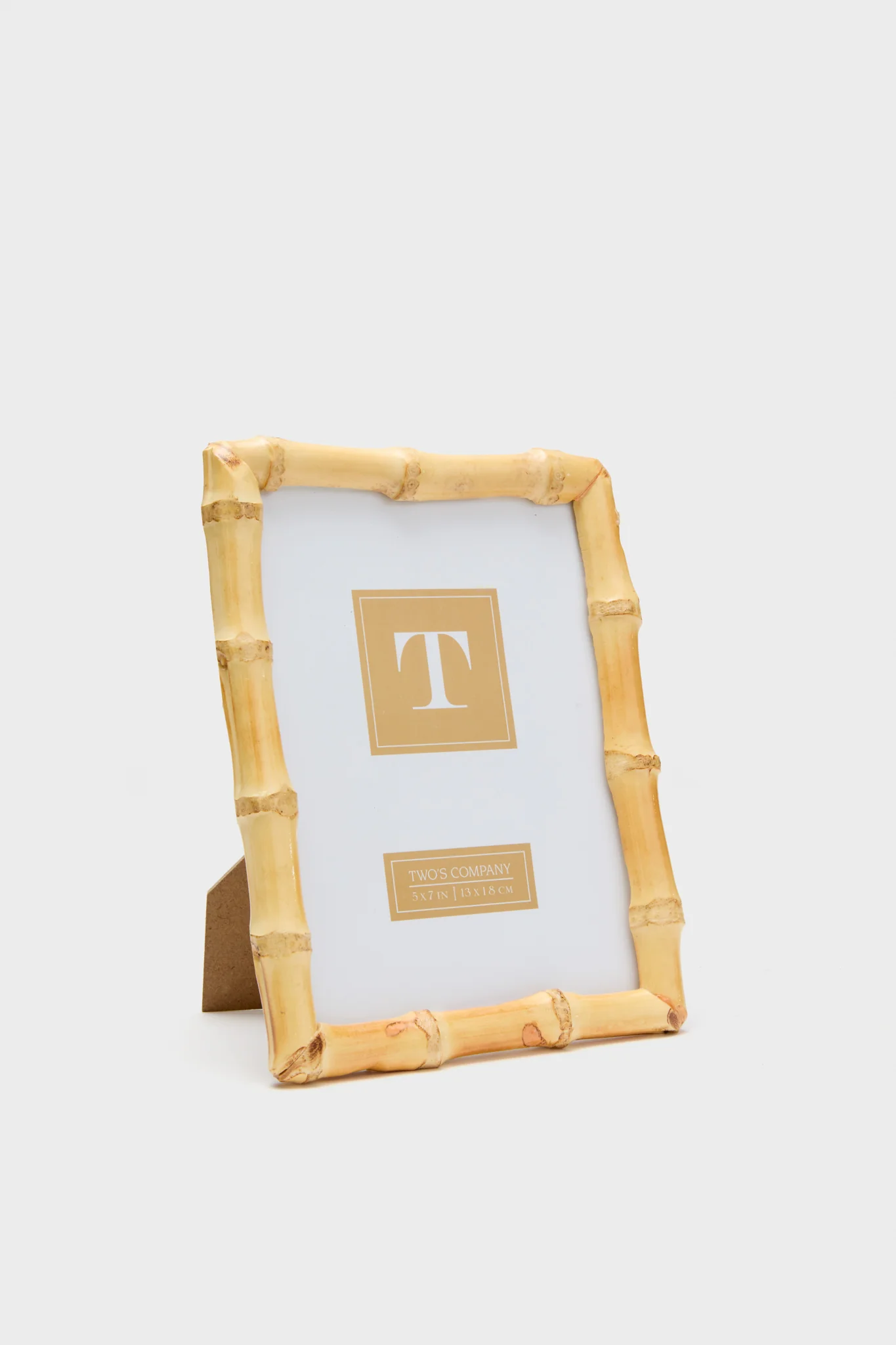 5x7 Blonde Natural Bamboo Finish Photo Frame - Image 3