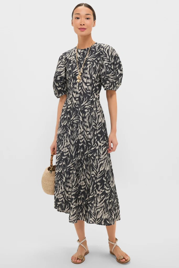 Abstract Animal Midnight Bettina Maxi - Image 2