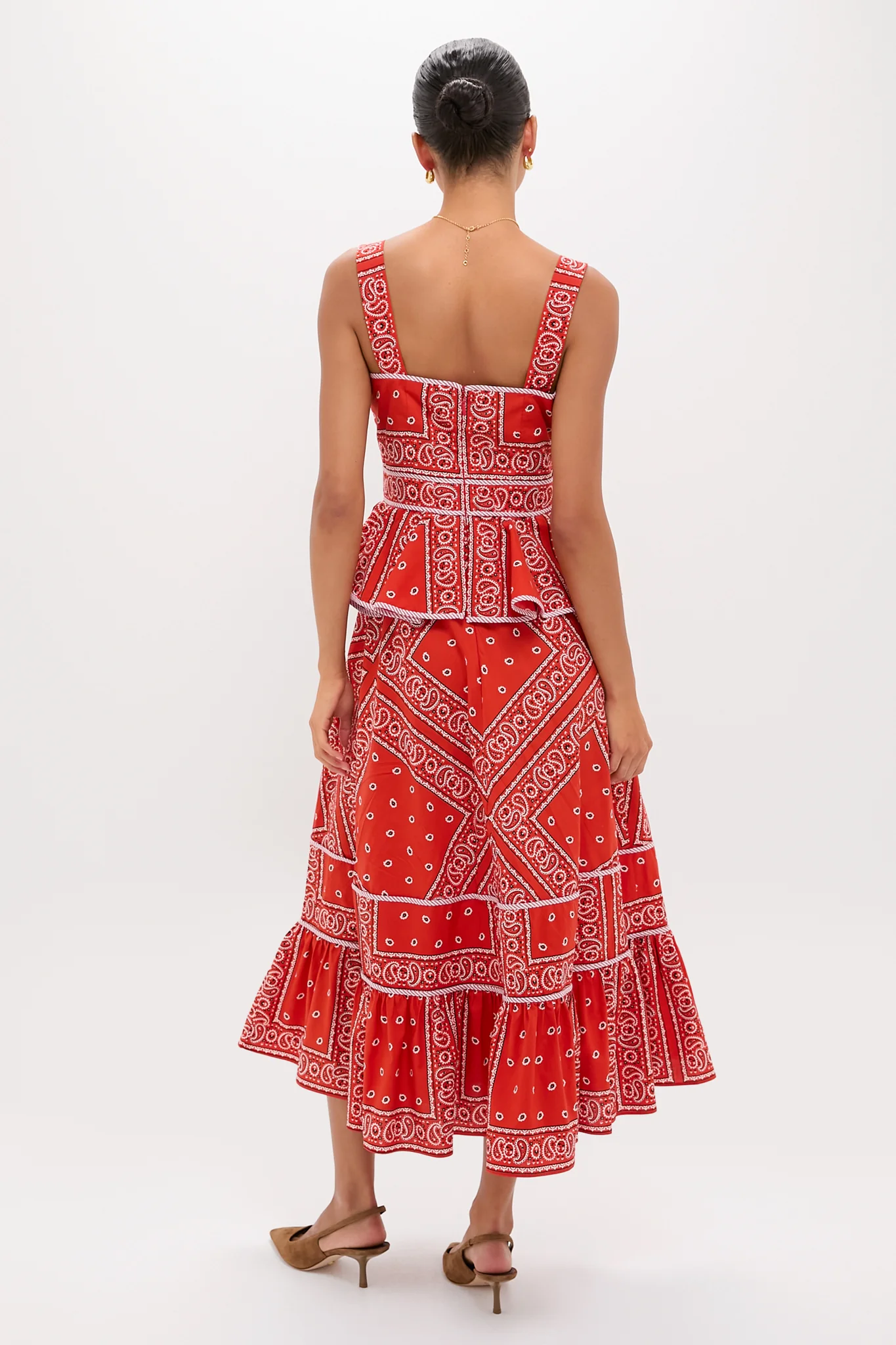 Aces Wild Red Lacey Dress - Image 4