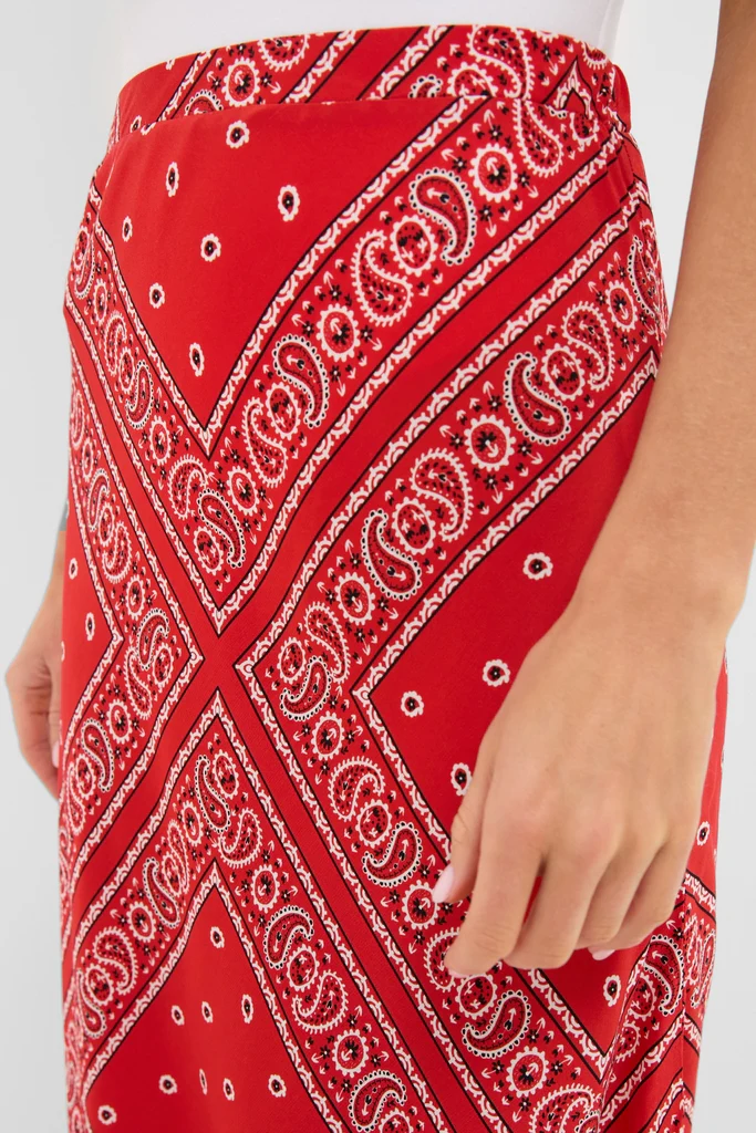 Aces Wild Red Suki Skirt - Image 5