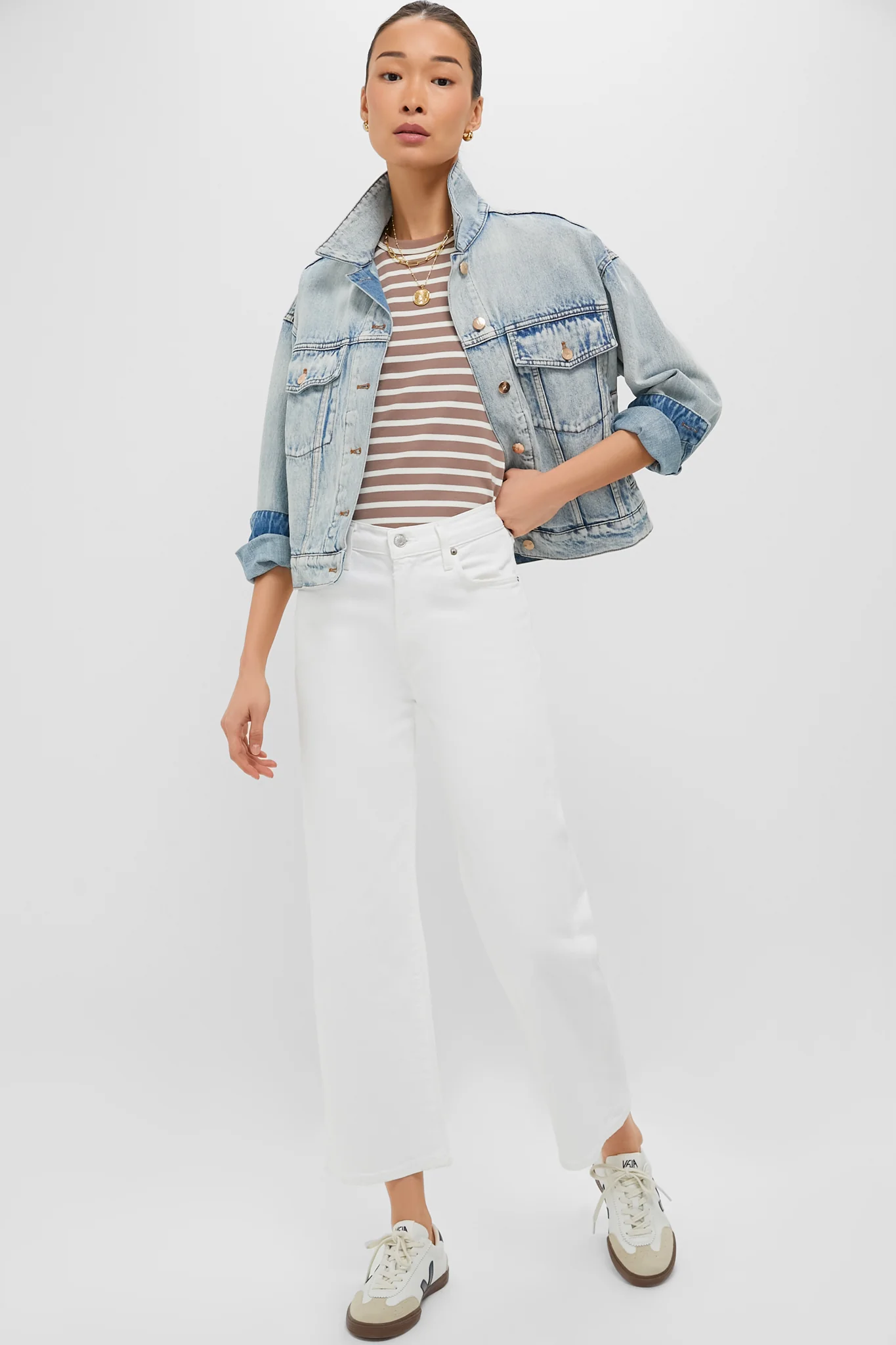 Acid Wash Denim Archie Jacket - Image 7