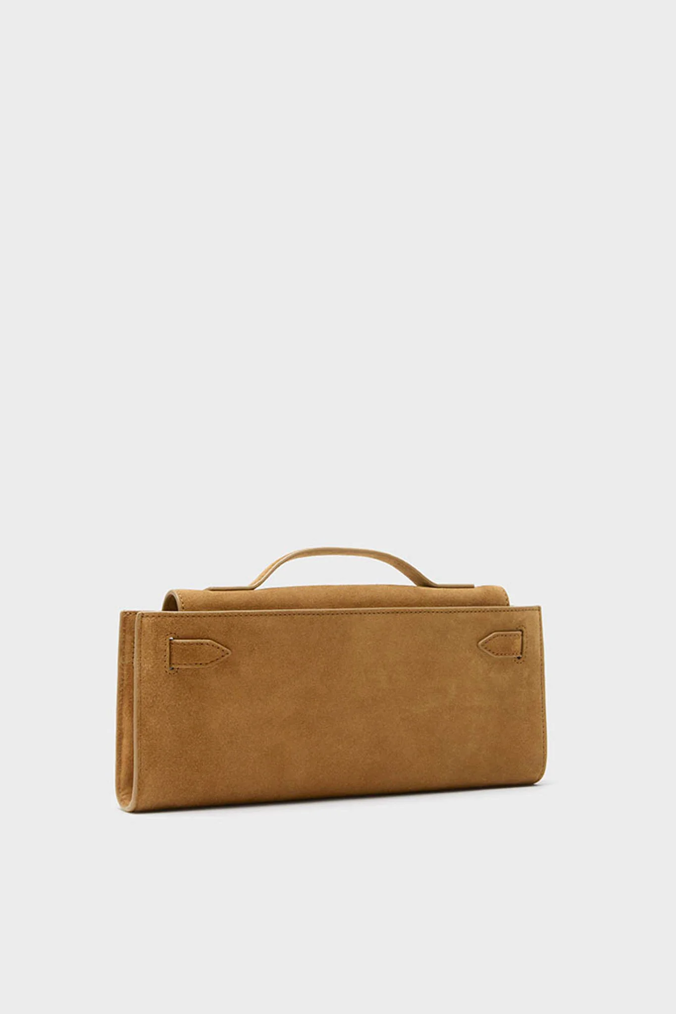 Acorn Suede Veronica Beard Dash Clutch - Image 5