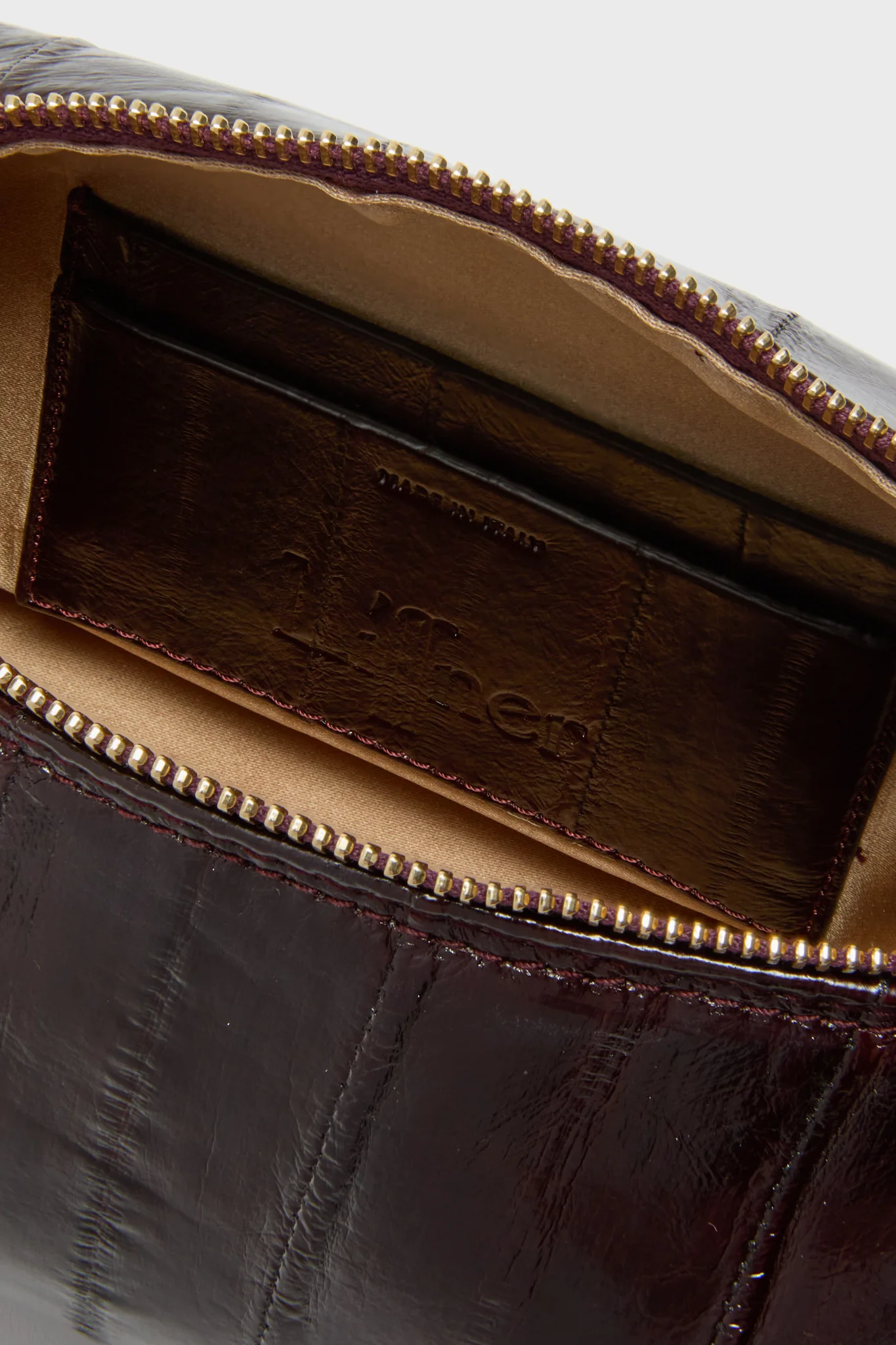 Amarone Eel Skin Pillow Pouch Micro - Image 6