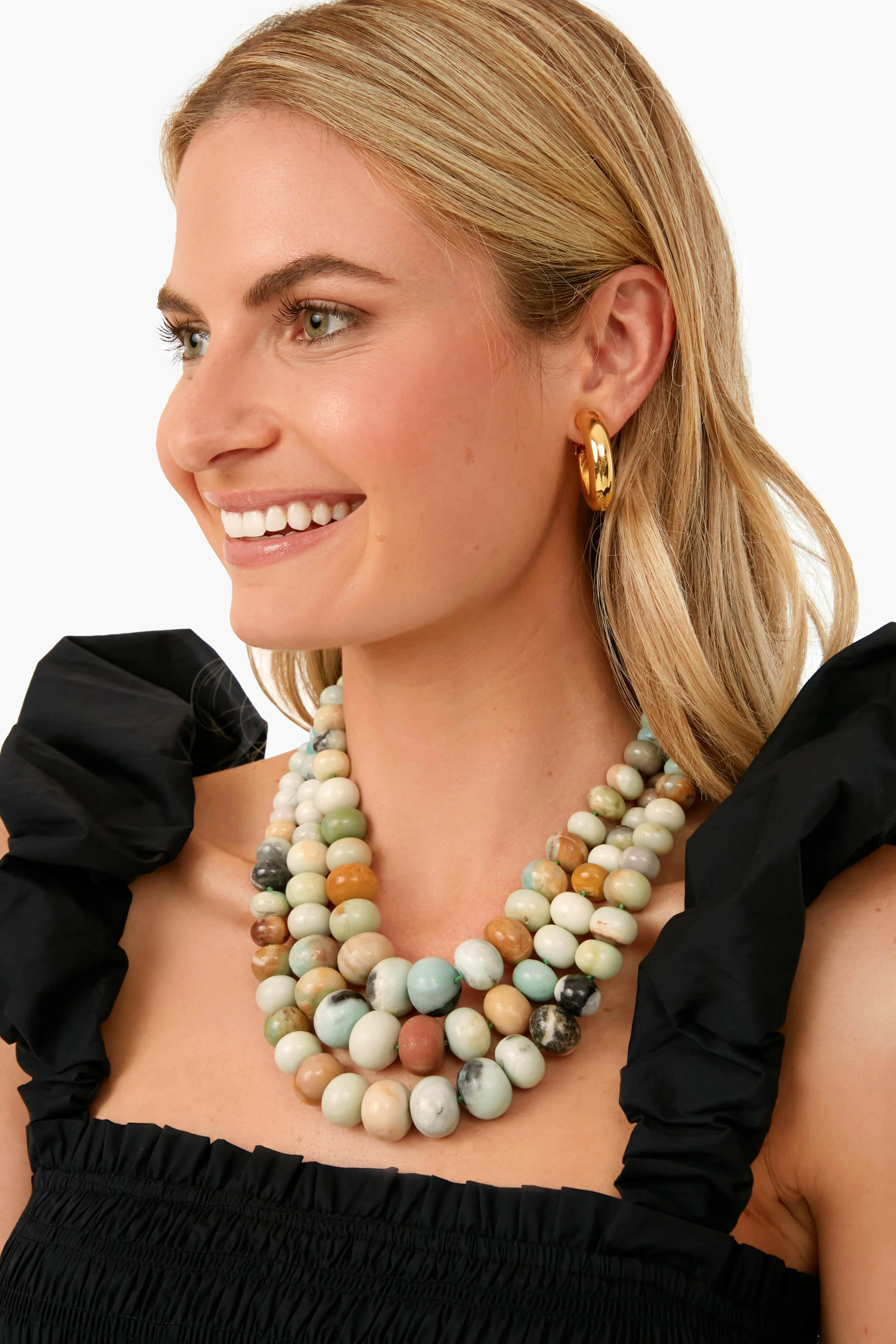 Amazonite Beaded Necklace - Image 2