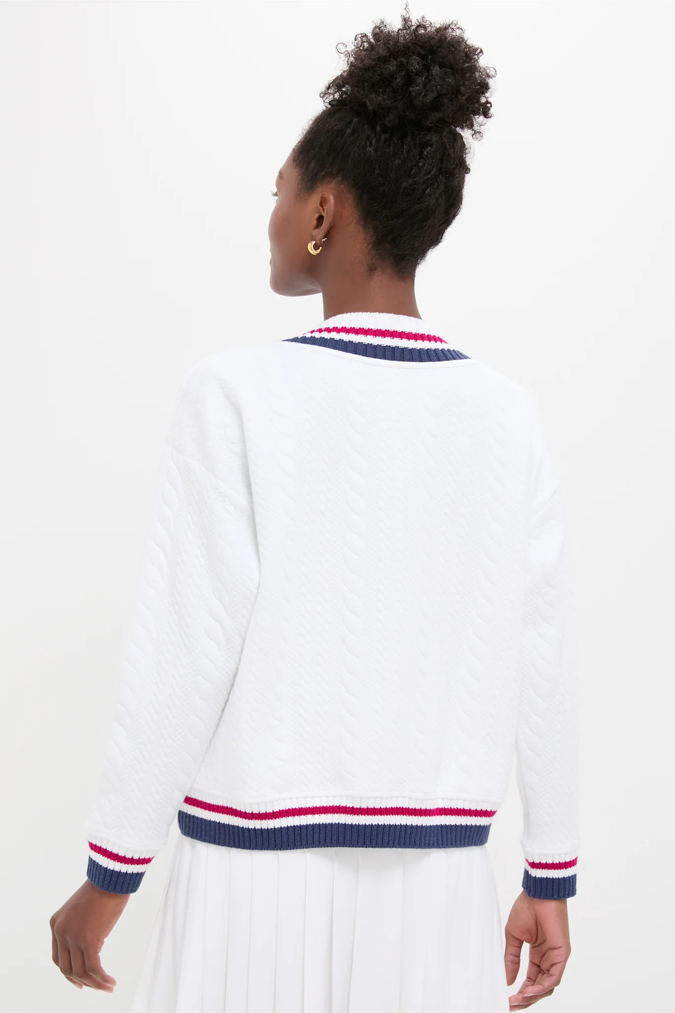 Americana Cable Turner Pullover - Image 5