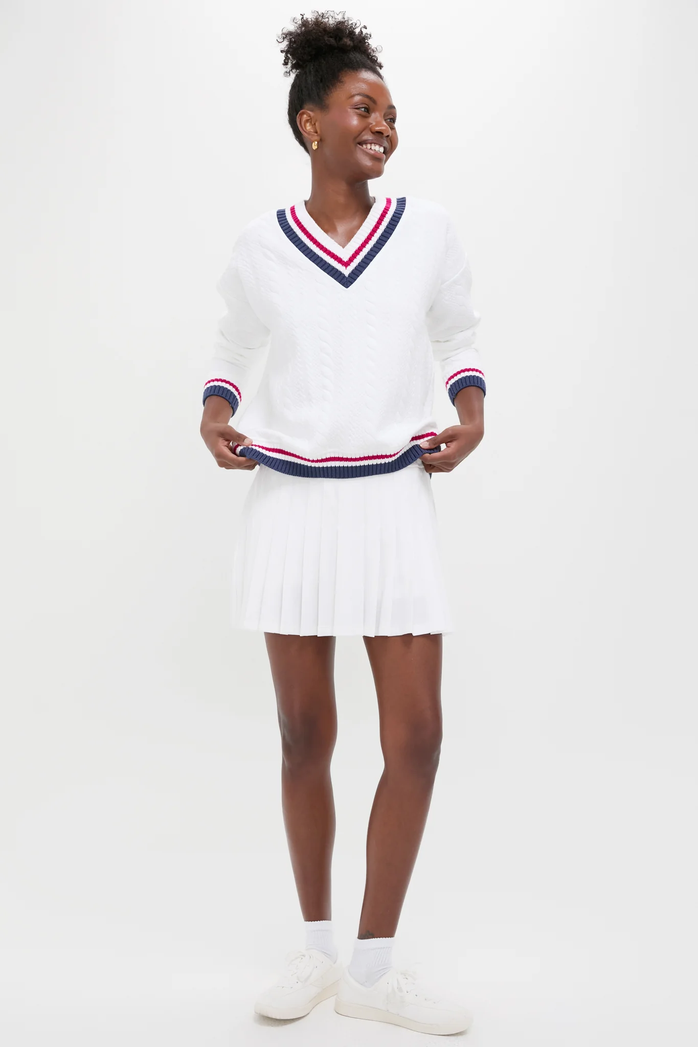 Americana Cable Turner Pullover - Image 6