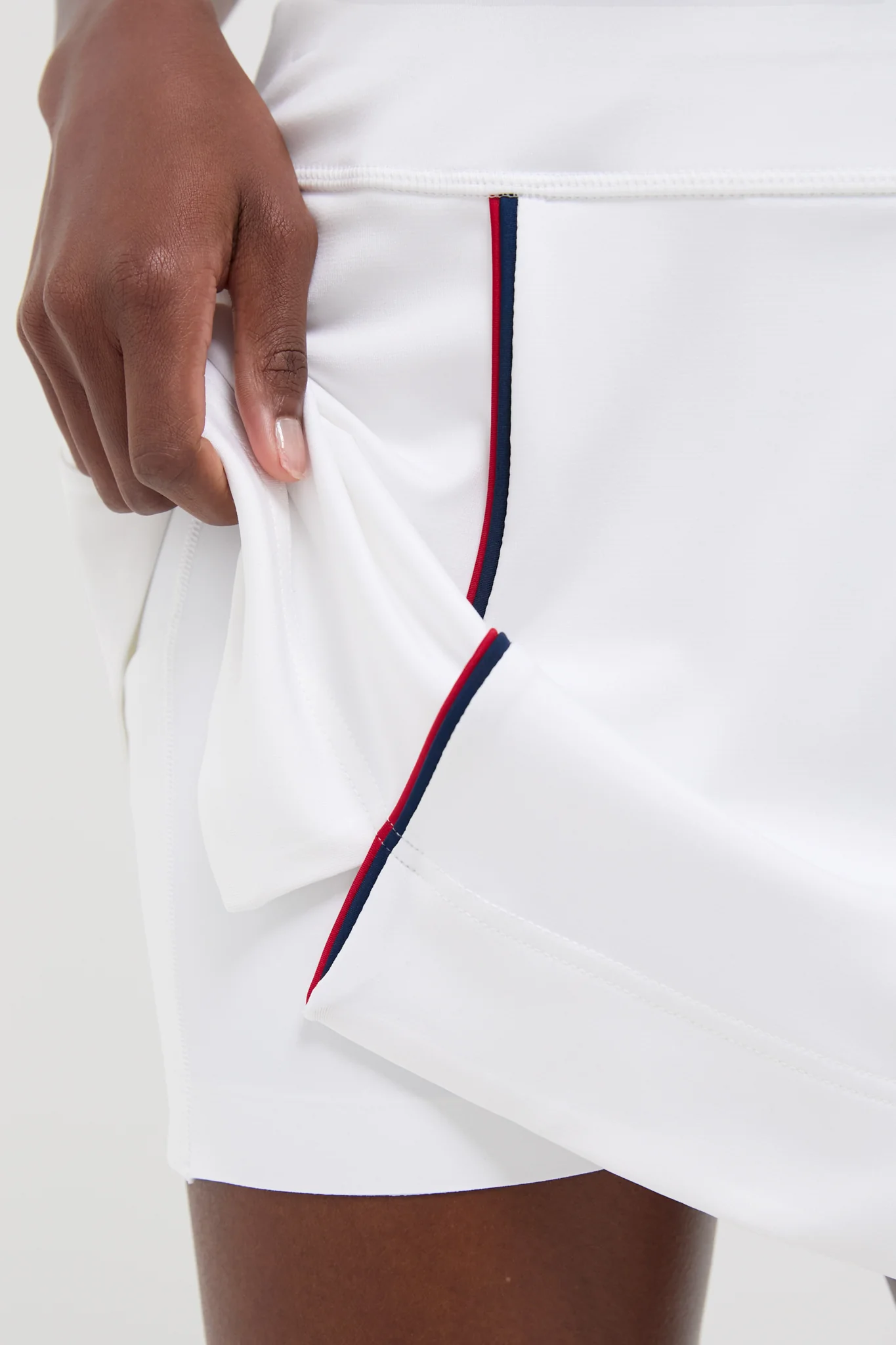 Americana Piped 13 Inch Willis Tennis Skirt - Image 5