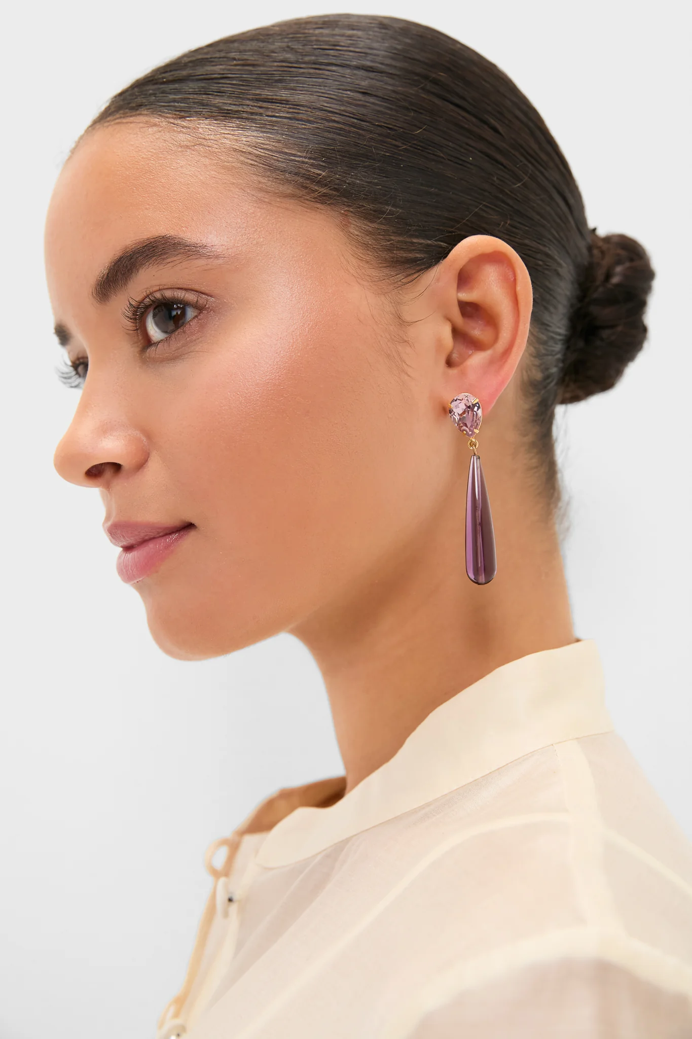 Amethyst Caroline Earrings - Image 2