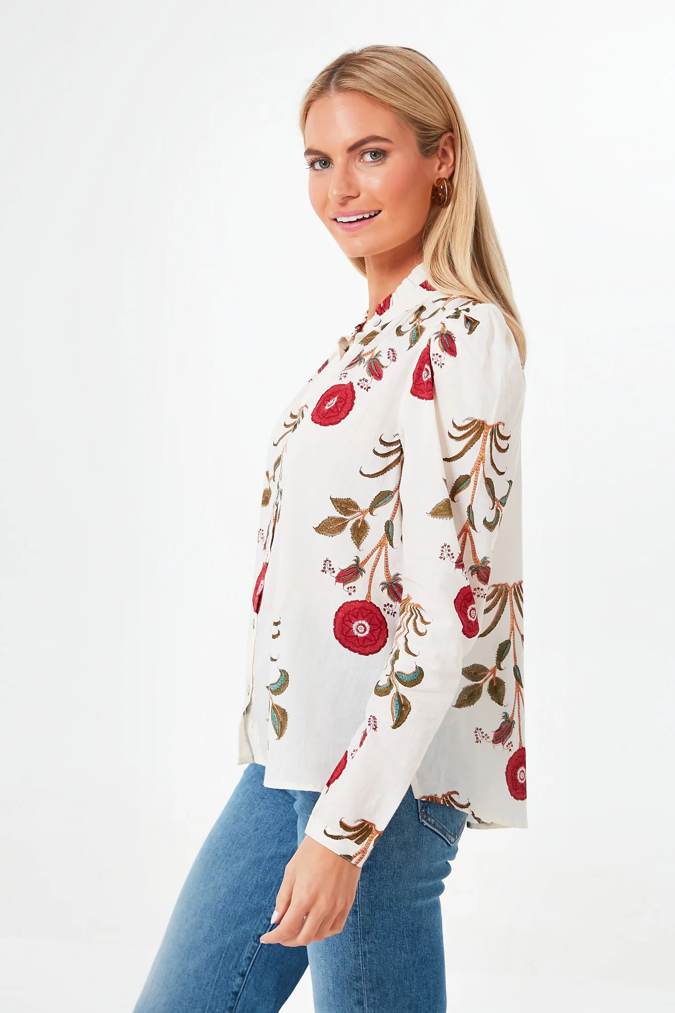 Annabel Cotswold Bloom Shirt - Image 3