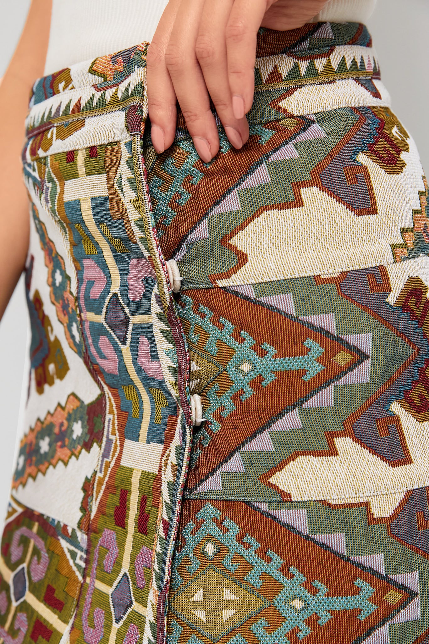 Antique Tapestry Powell Skirt - Image 5