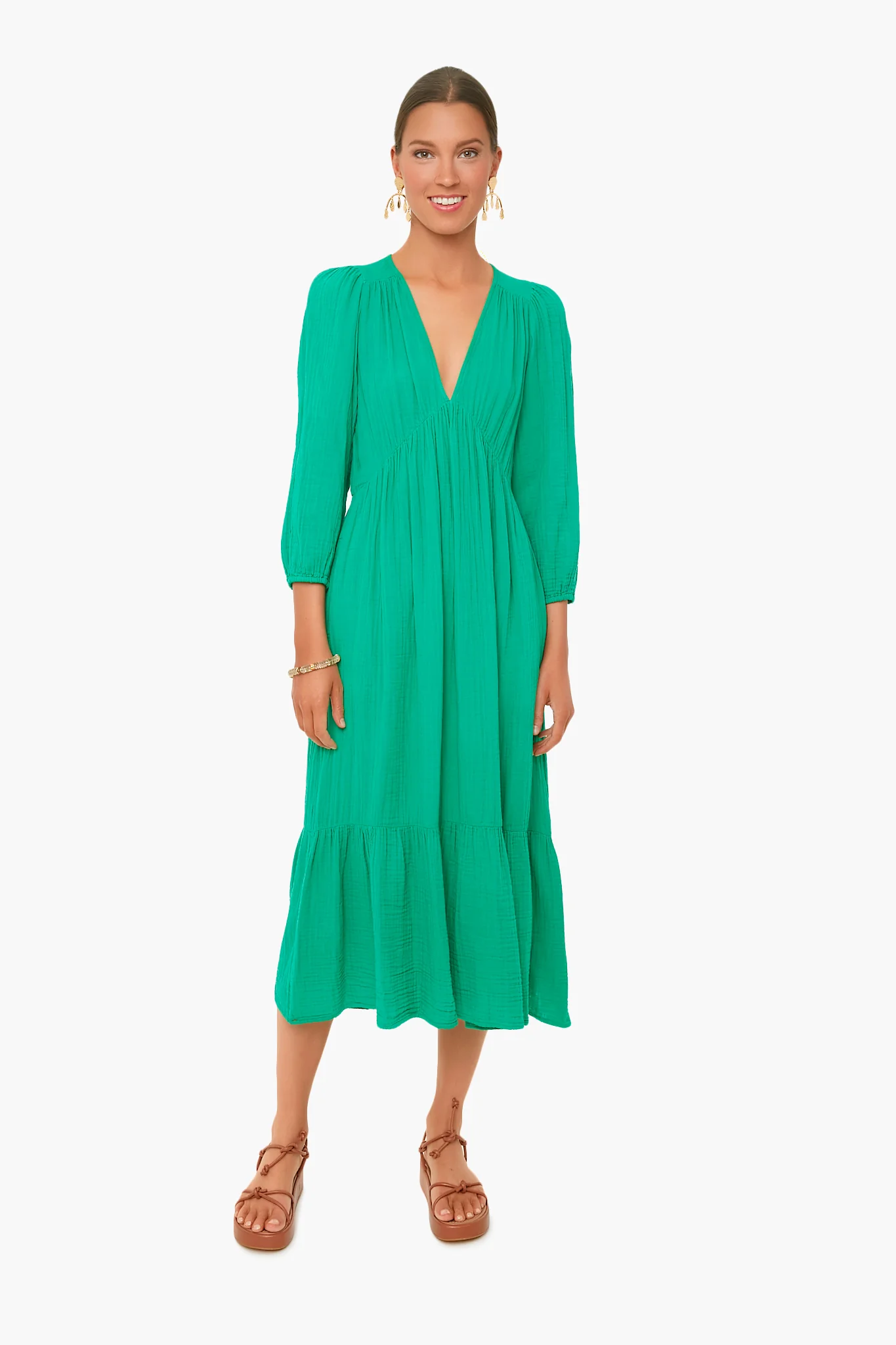 Apple Green Ella Dress - Image 2