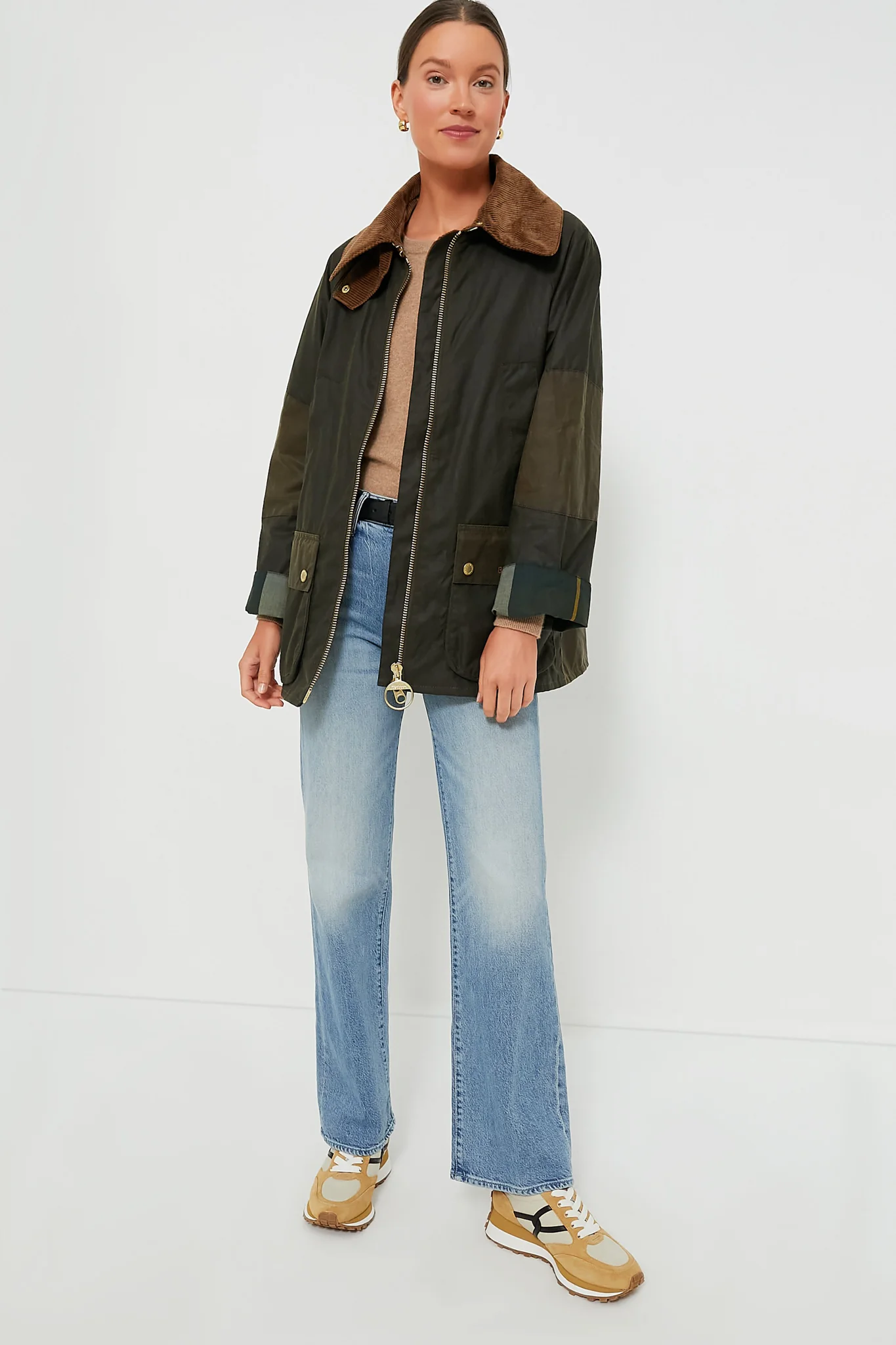 Archive Olive Allerston Wax Jacket - Image 3