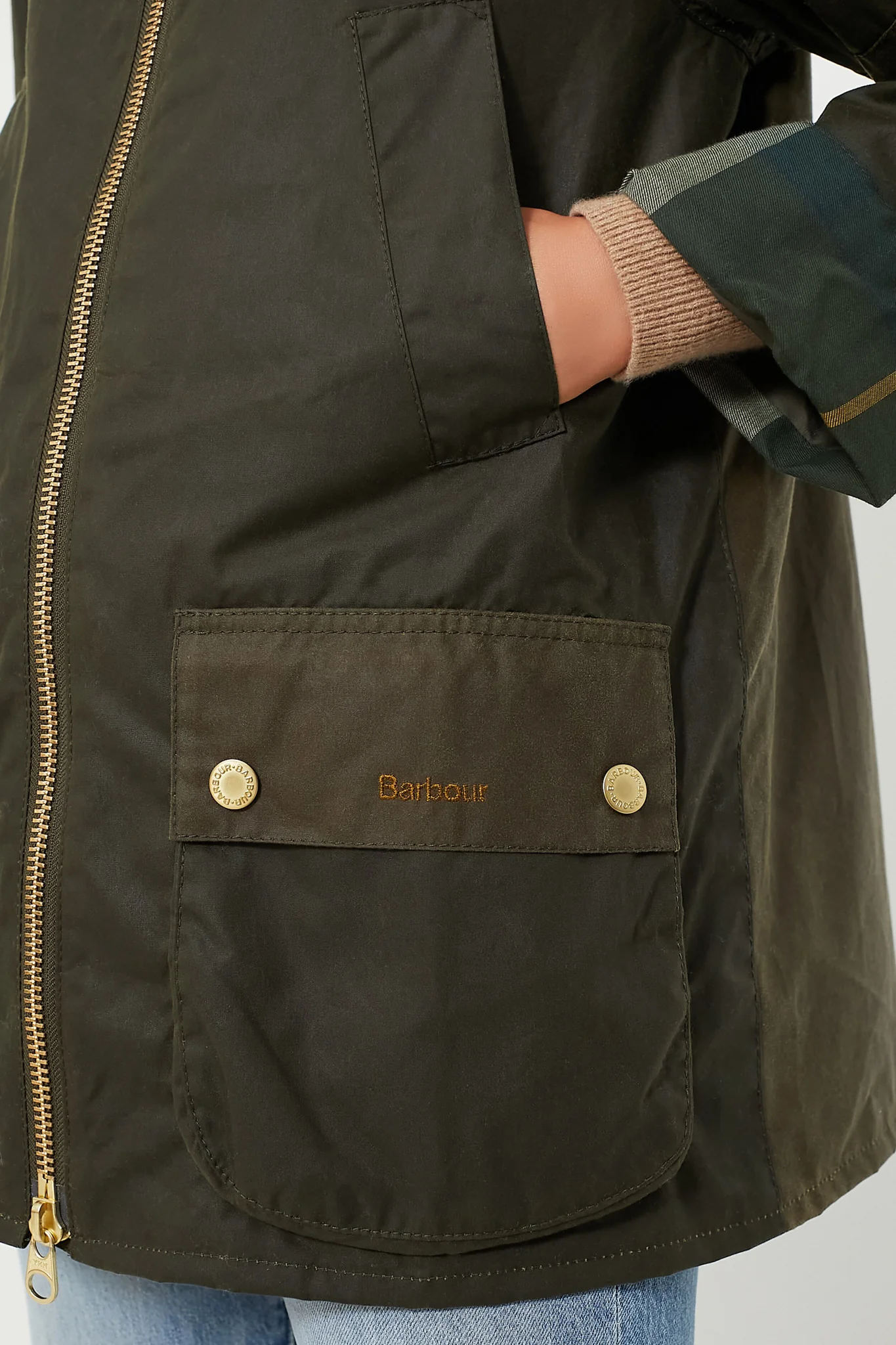 Archive Olive Allerston Wax Jacket - Image 6