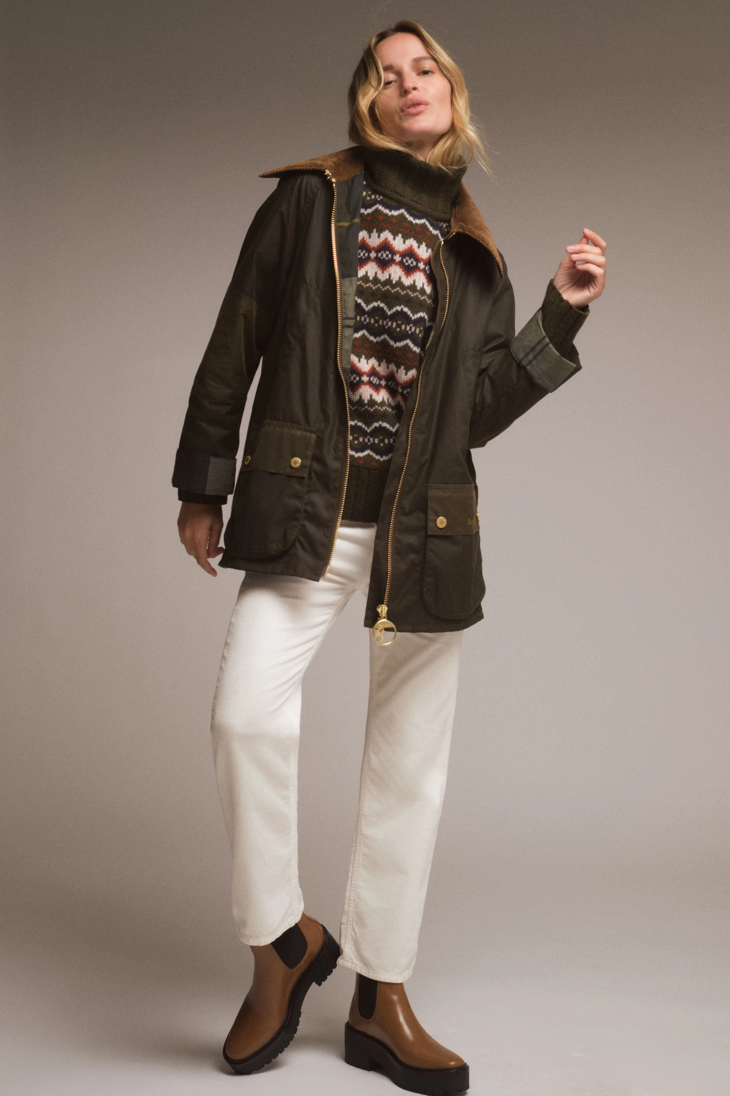 Archive Olive Allerston Wax Jacket - Image 8