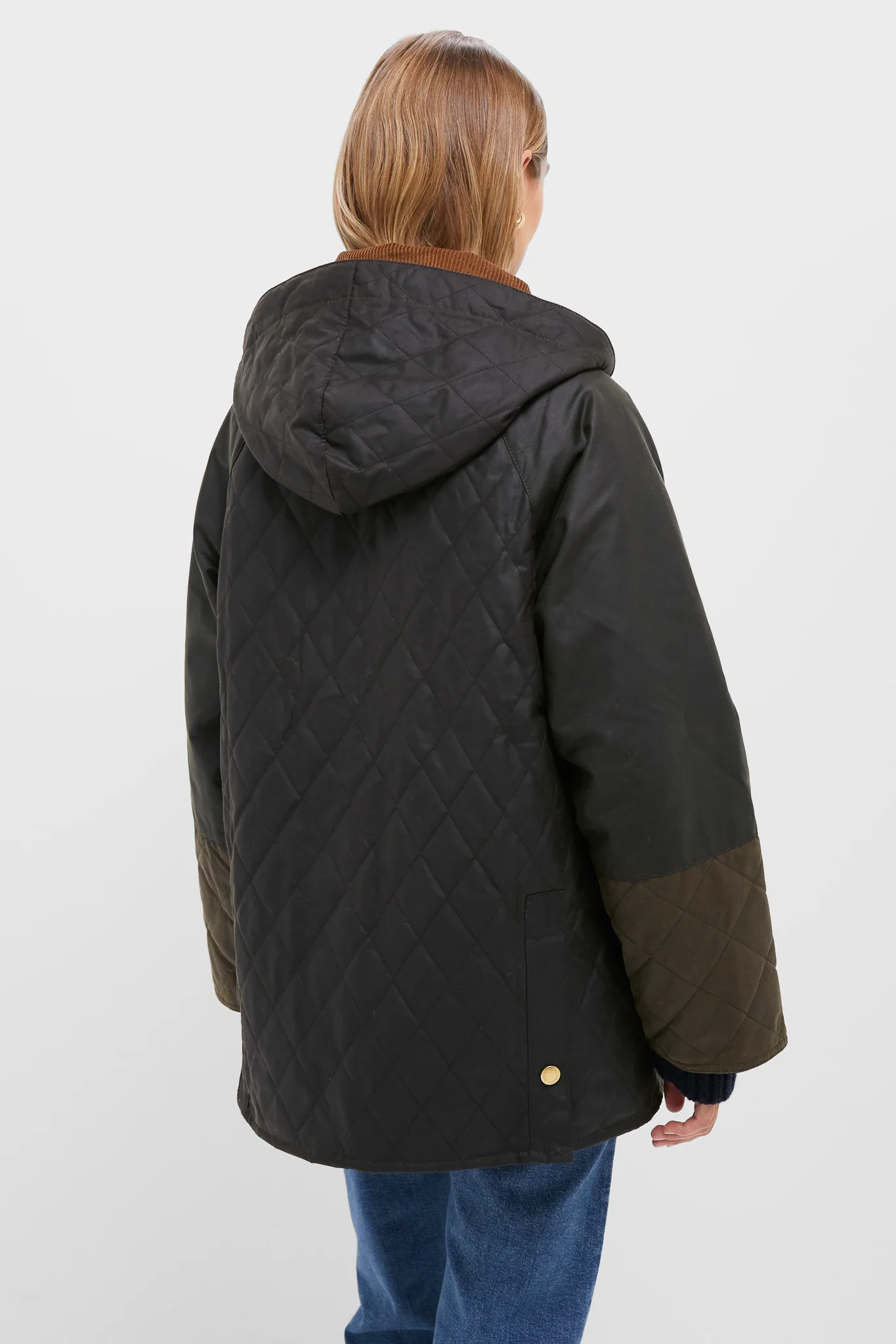 Archive Olive and Beech Imelda Wax Jacket - Image 4