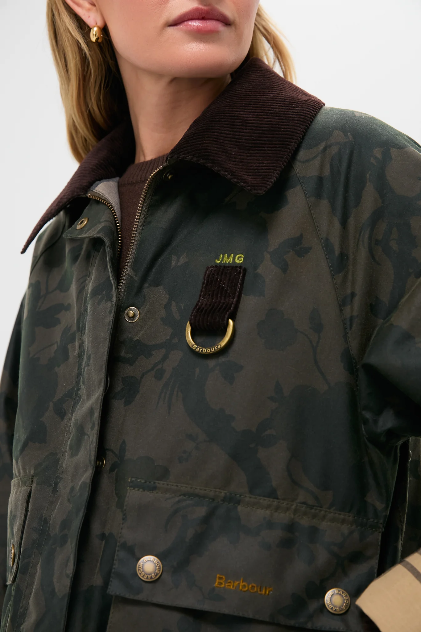 Archive Olive Barbour x Tuckernuck Beverly Wax Jacket - Image 2