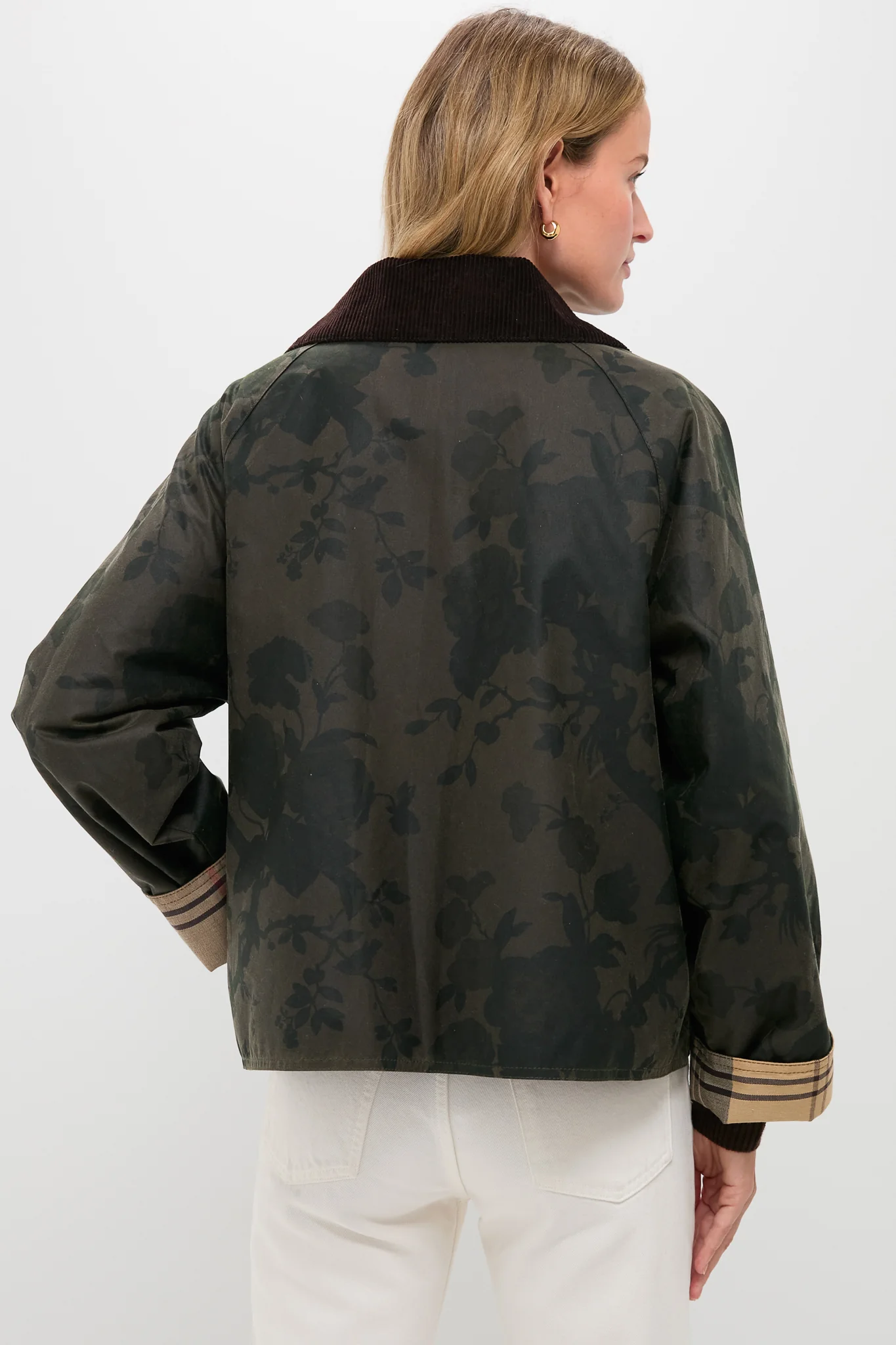 Archive Olive Barbour x Tuckernuck Beverly Wax Jacket - Image 5