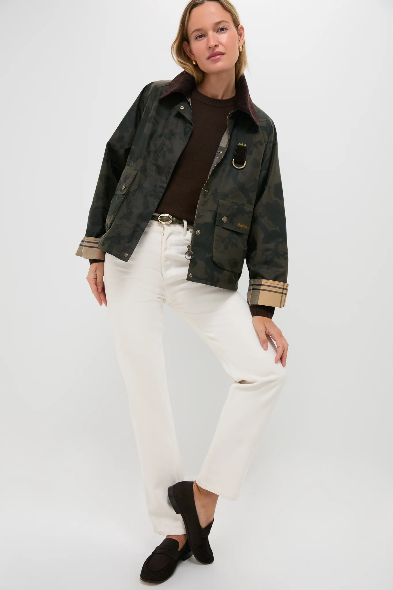 Archive Olive Barbour x Tuckernuck Beverly Wax Jacket - Image 6