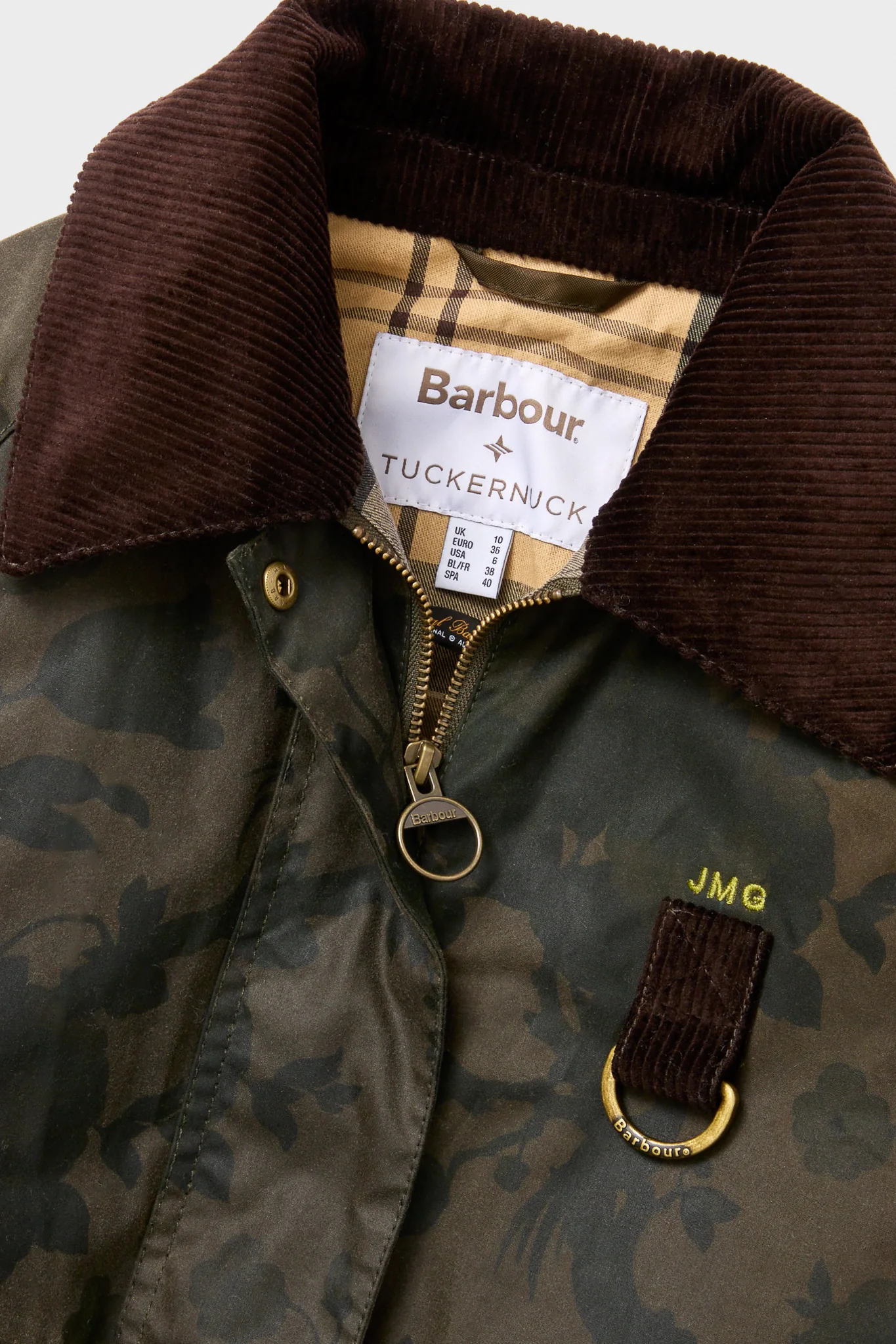 Archive Olive Barbour x Tuckernuck Beverly Wax Jacket - Image 7
