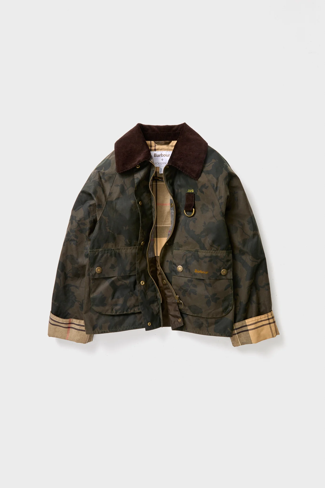 Archive Olive Barbour x Tuckernuck Beverly Wax Jacket - Image 8