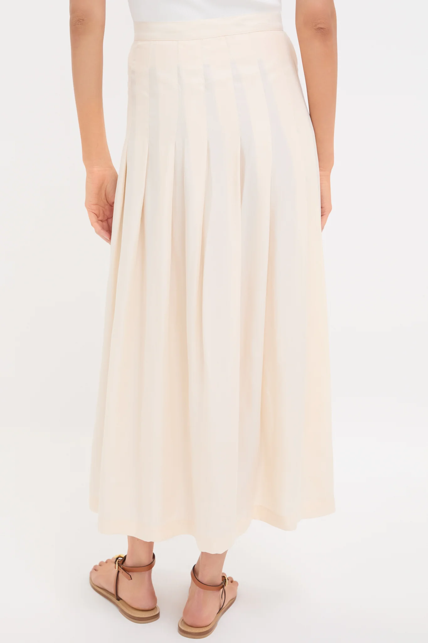 Arctic Wolf Atelier Pleated Maxi Skirt - Image 4