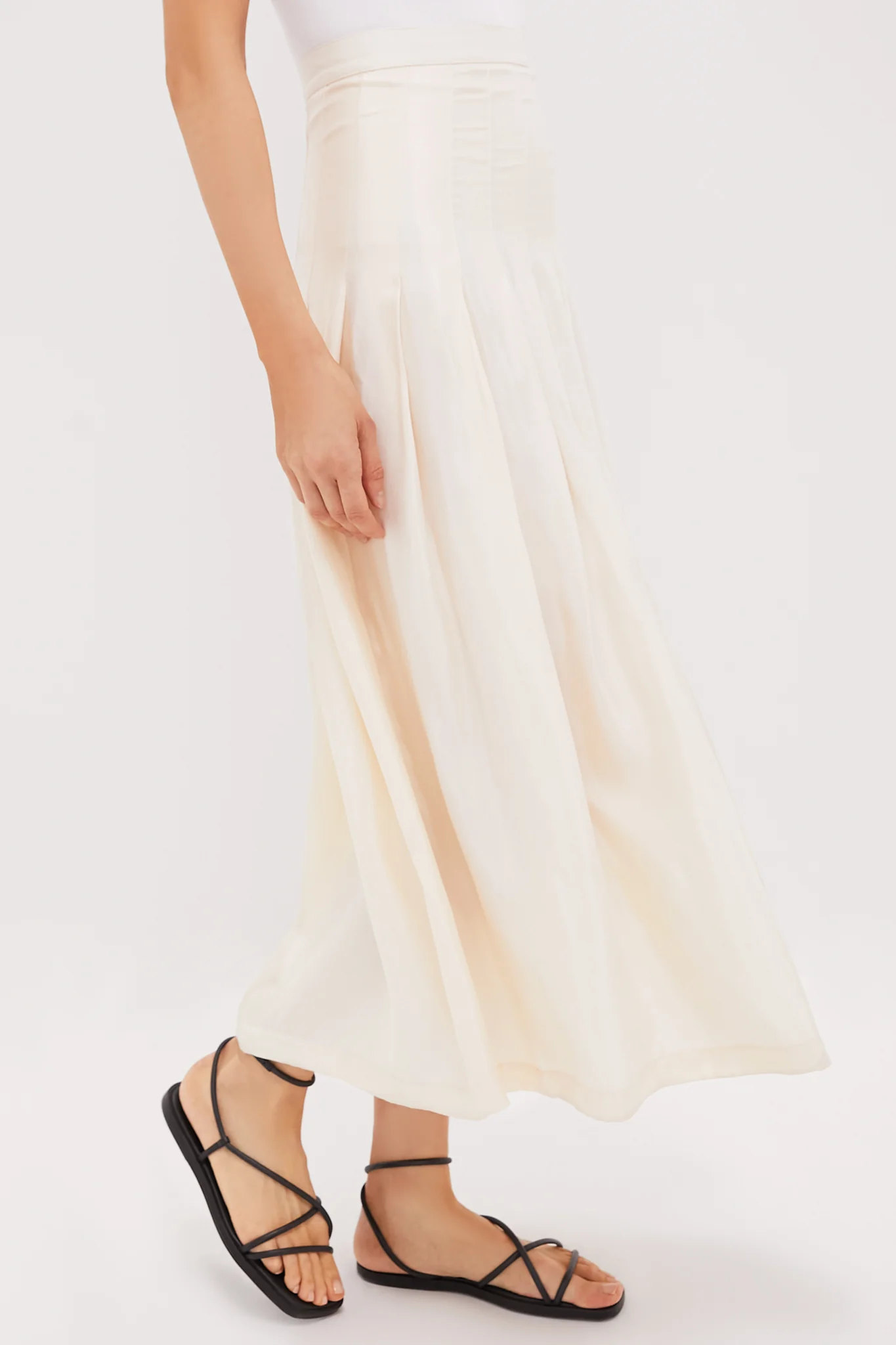 Arctic Wolf Atelier Pleated Maxi Skirt - Image 5