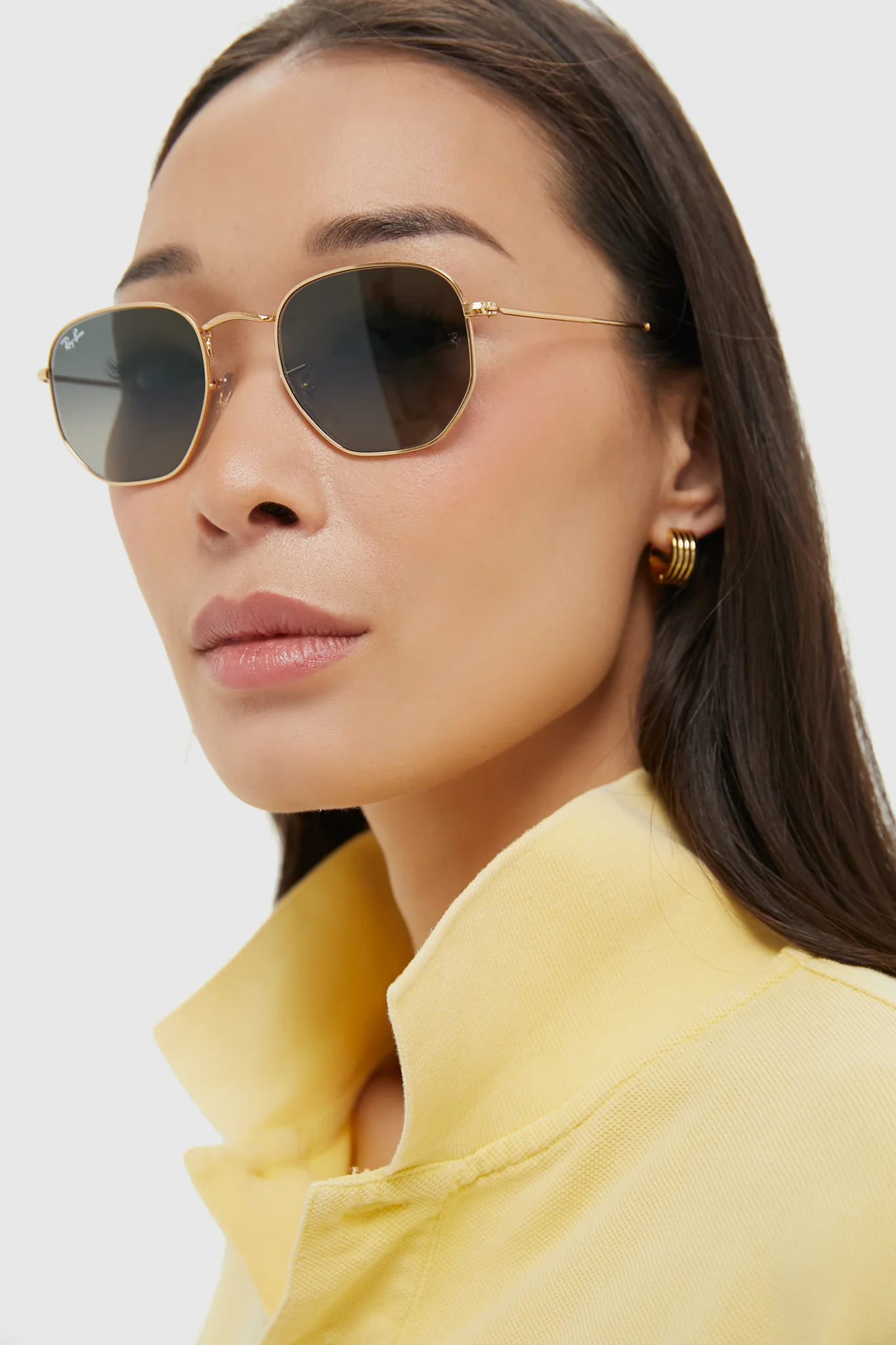Arista Hexagonal Sunglasses - Image 2