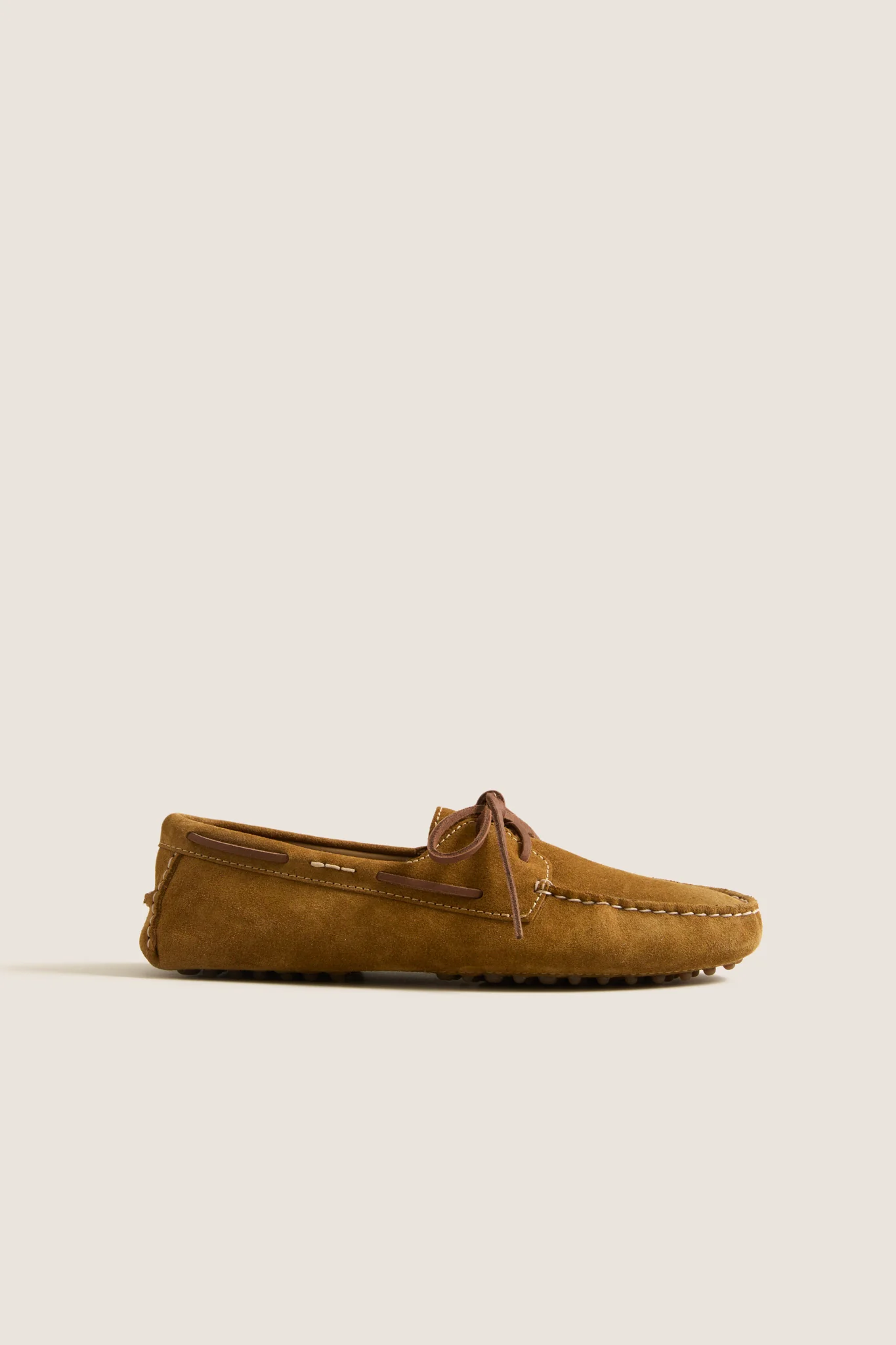Artichoke Suede Driver Flats - Image 5