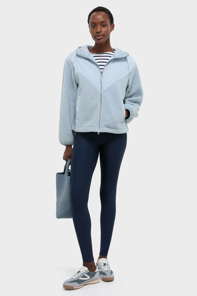 Ashley Blue Rosia Fleece Hoodie - Image 2