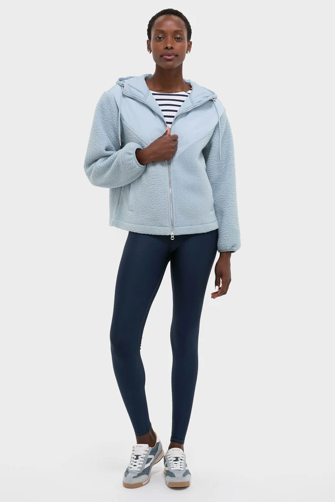 Ashley Blue Rosia Fleece Hoodie - Image 6