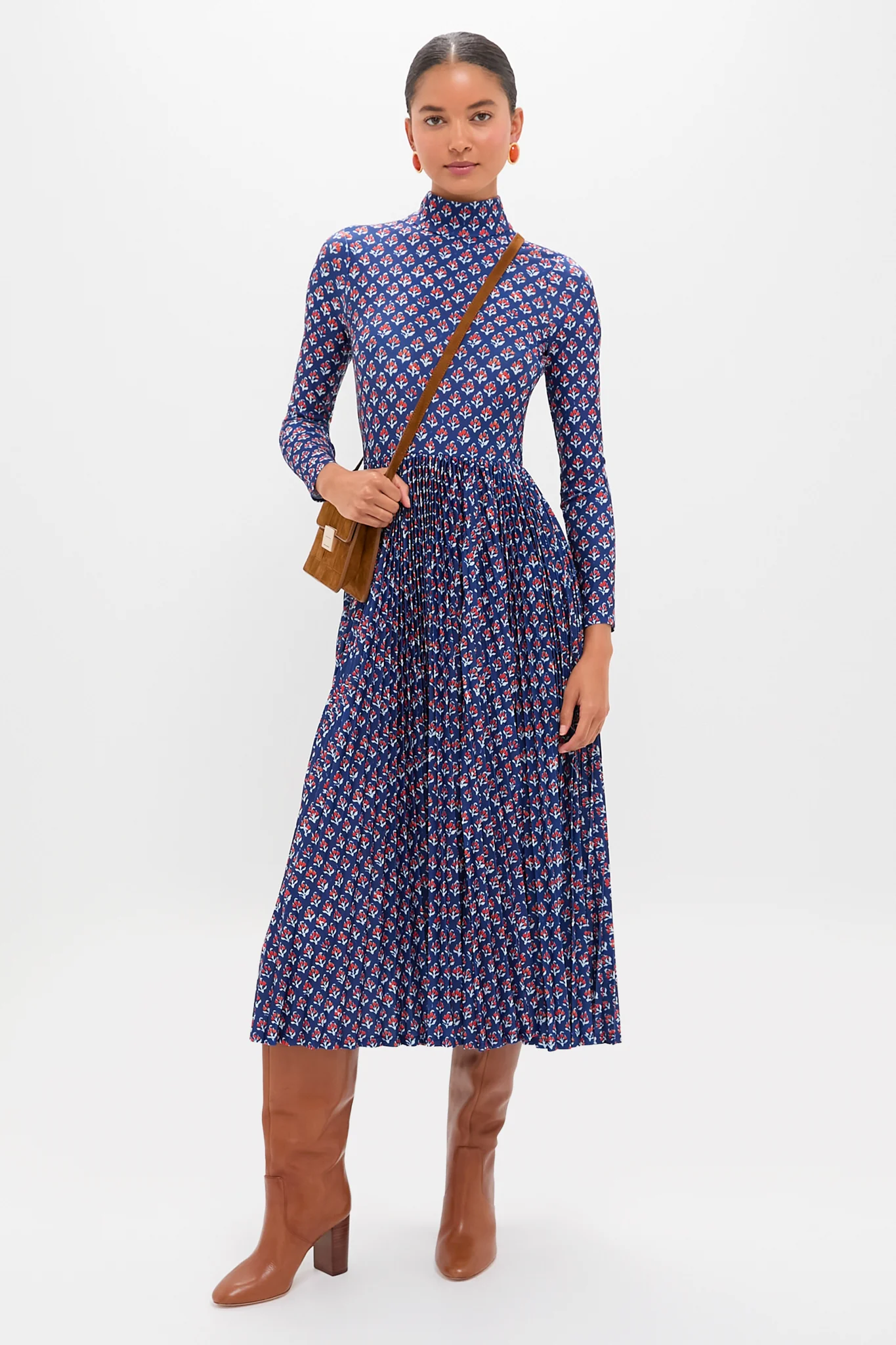 Autumn Fleur Navy Sabine Dress - Image 2