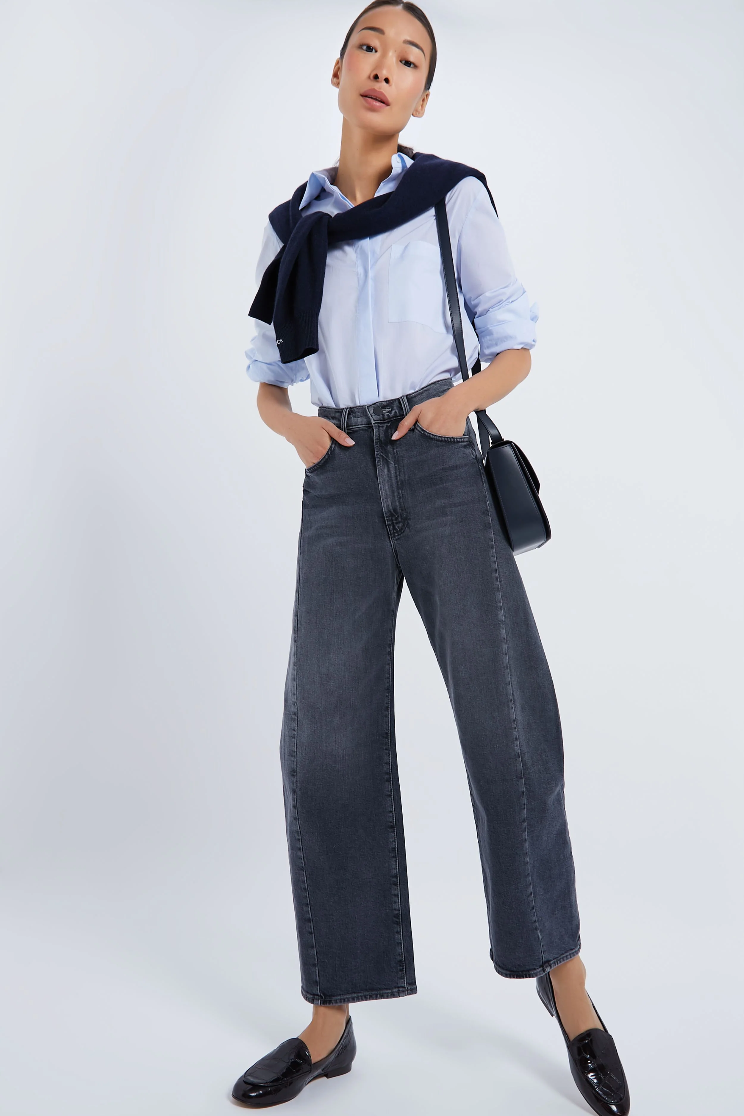 Baby Blue Boyfriend Shirt - Image 7