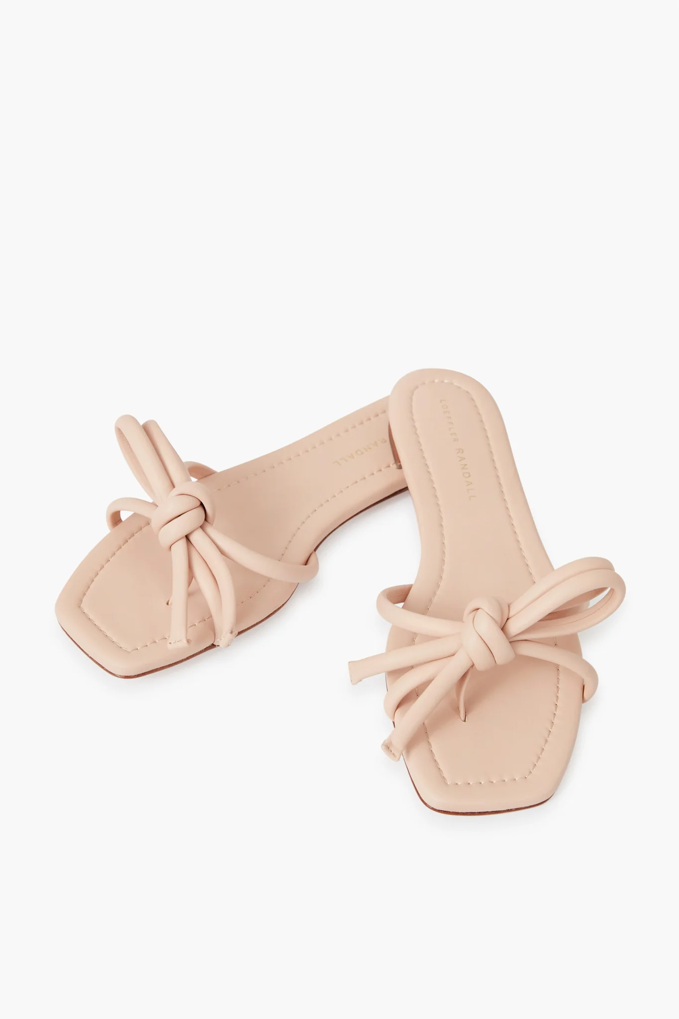 Ballet Hadley Leather Bow Flat Sandals - Image 4