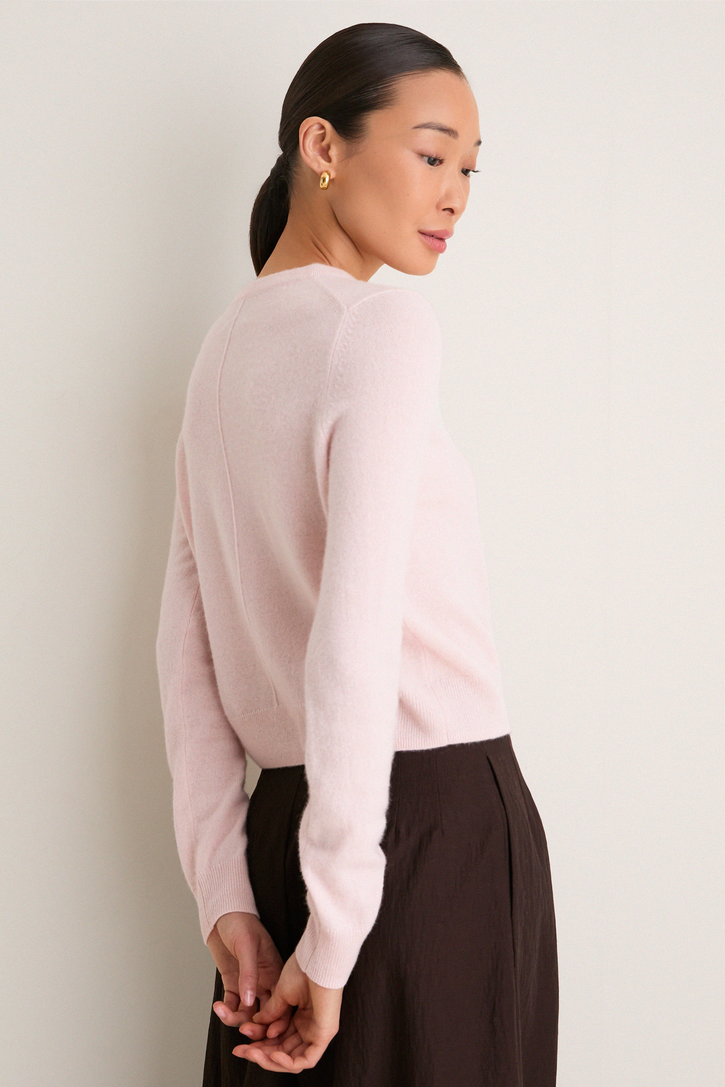 Ballet Slipper Cashmere Riley Cardigan - Image 4