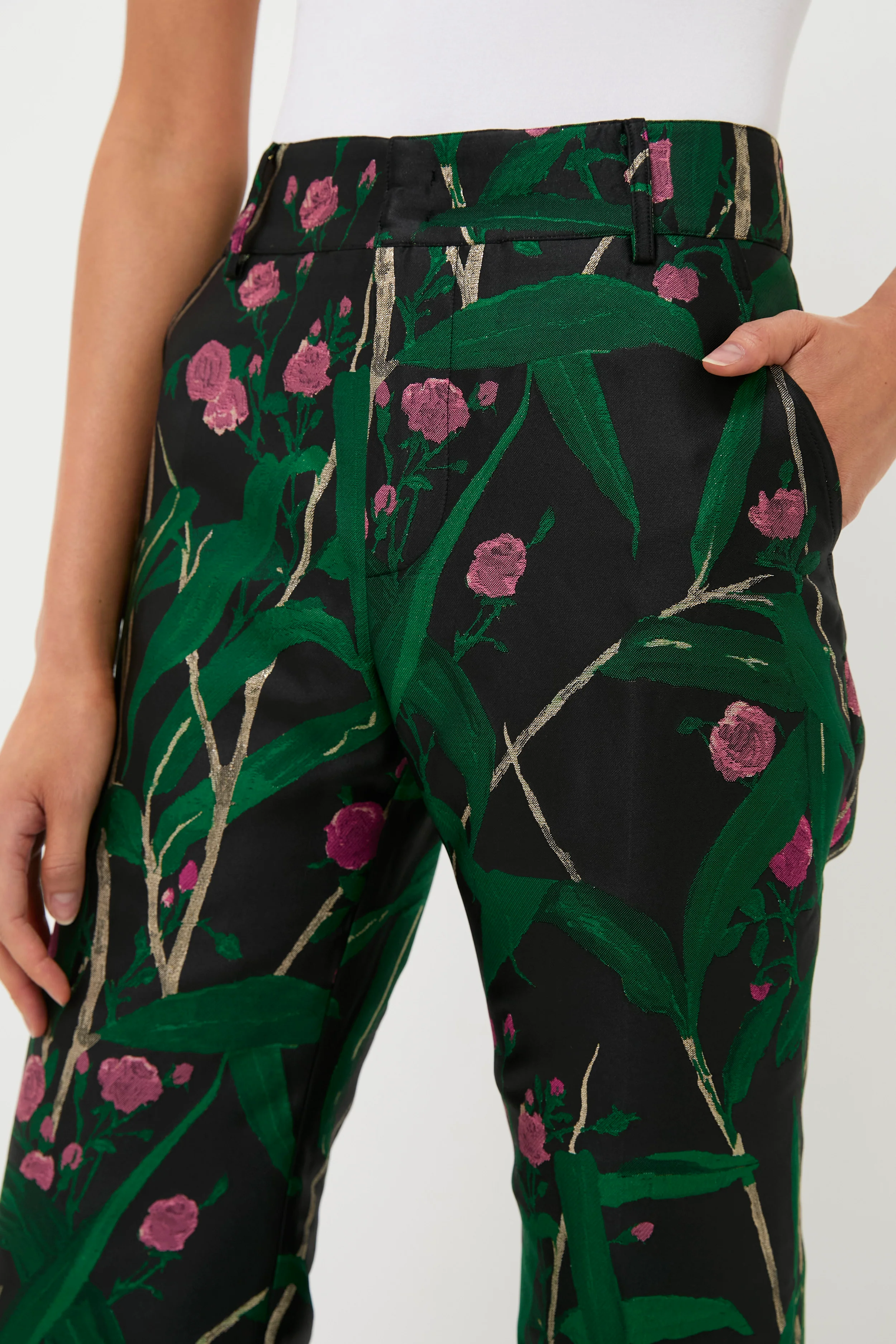 Bamboo Jacquard Hendrix Pants - Image 5