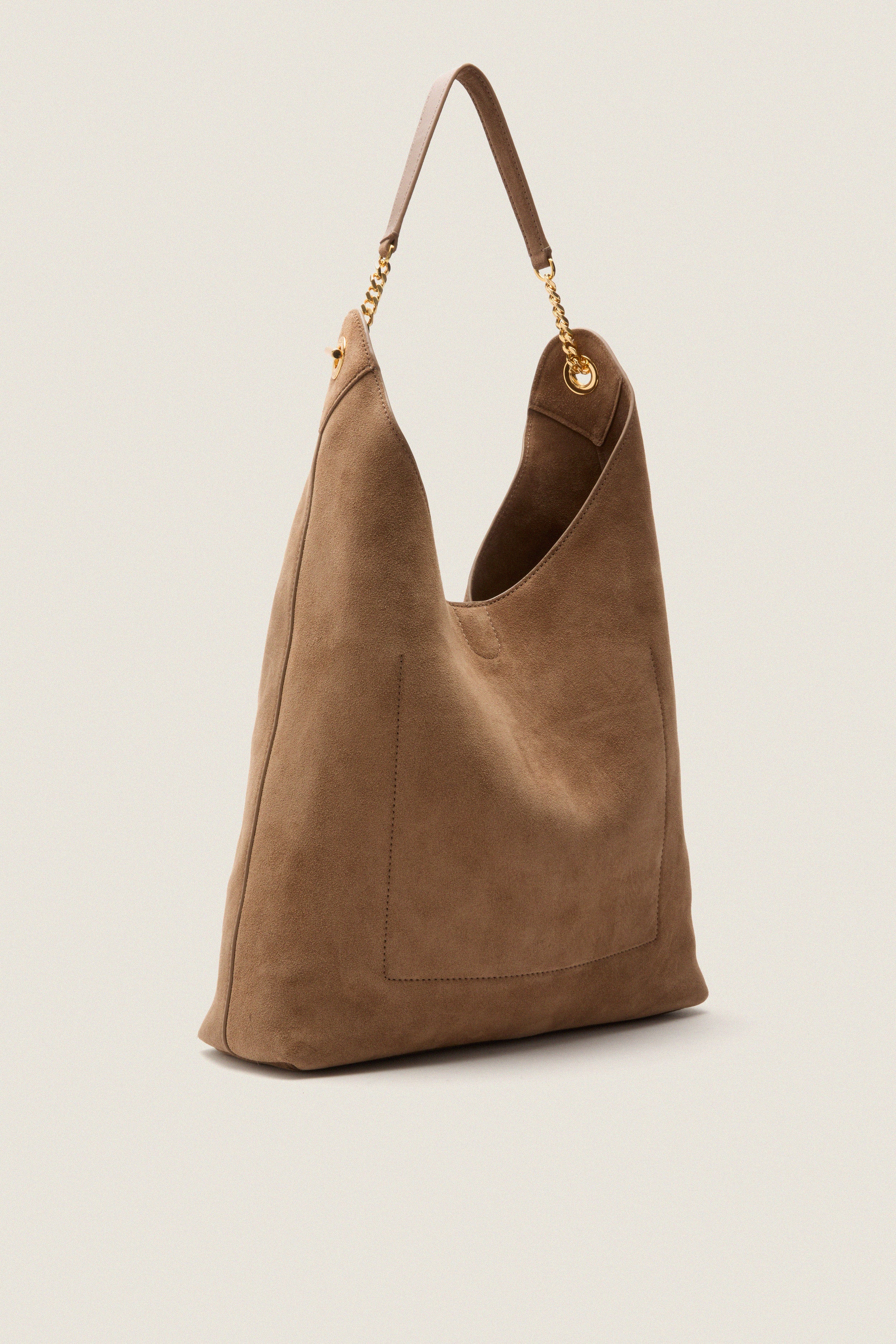 Bark Suede Jour Bag - Image 4
