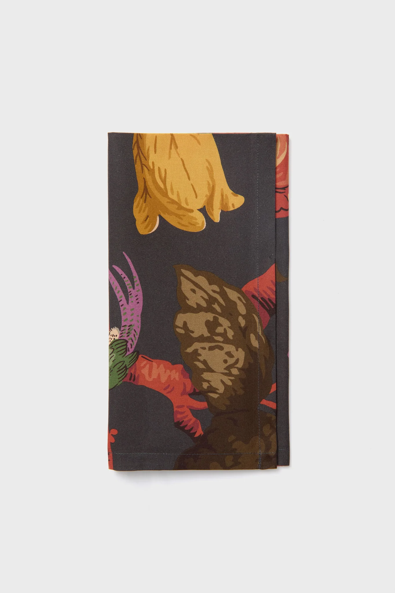 Baroque Floral Printed Napkins Set of 4 - Image 4
