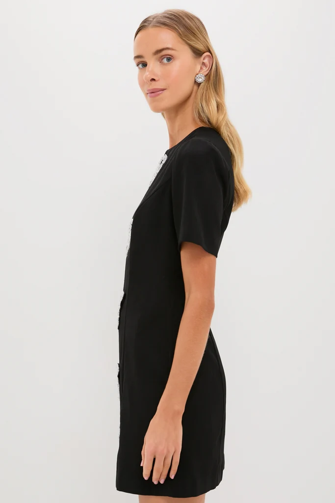 Beaded Bows Bernadette Mini Dress - Image 3