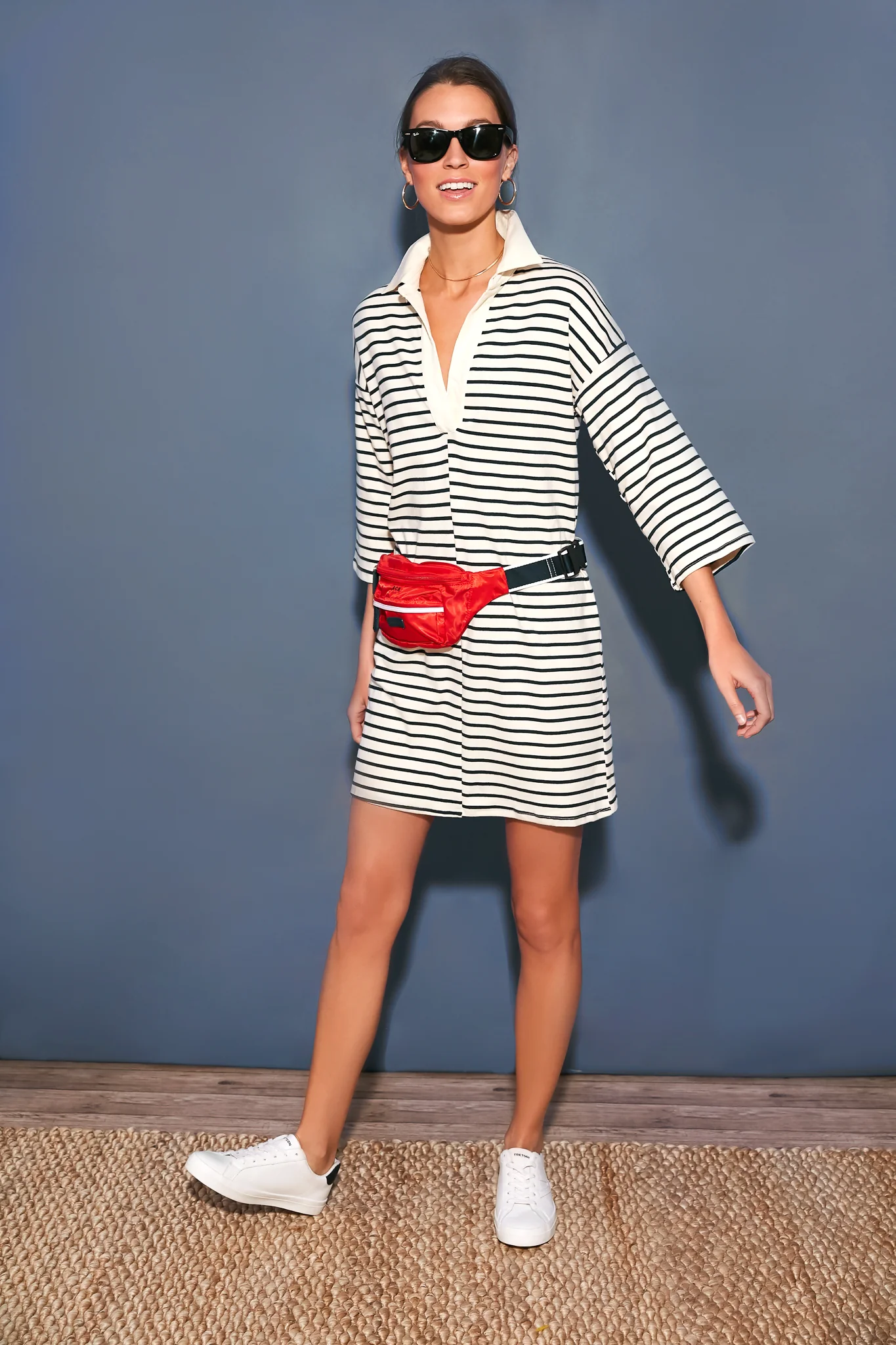 Bebop Red Fold Up Belt Bag - Image 2