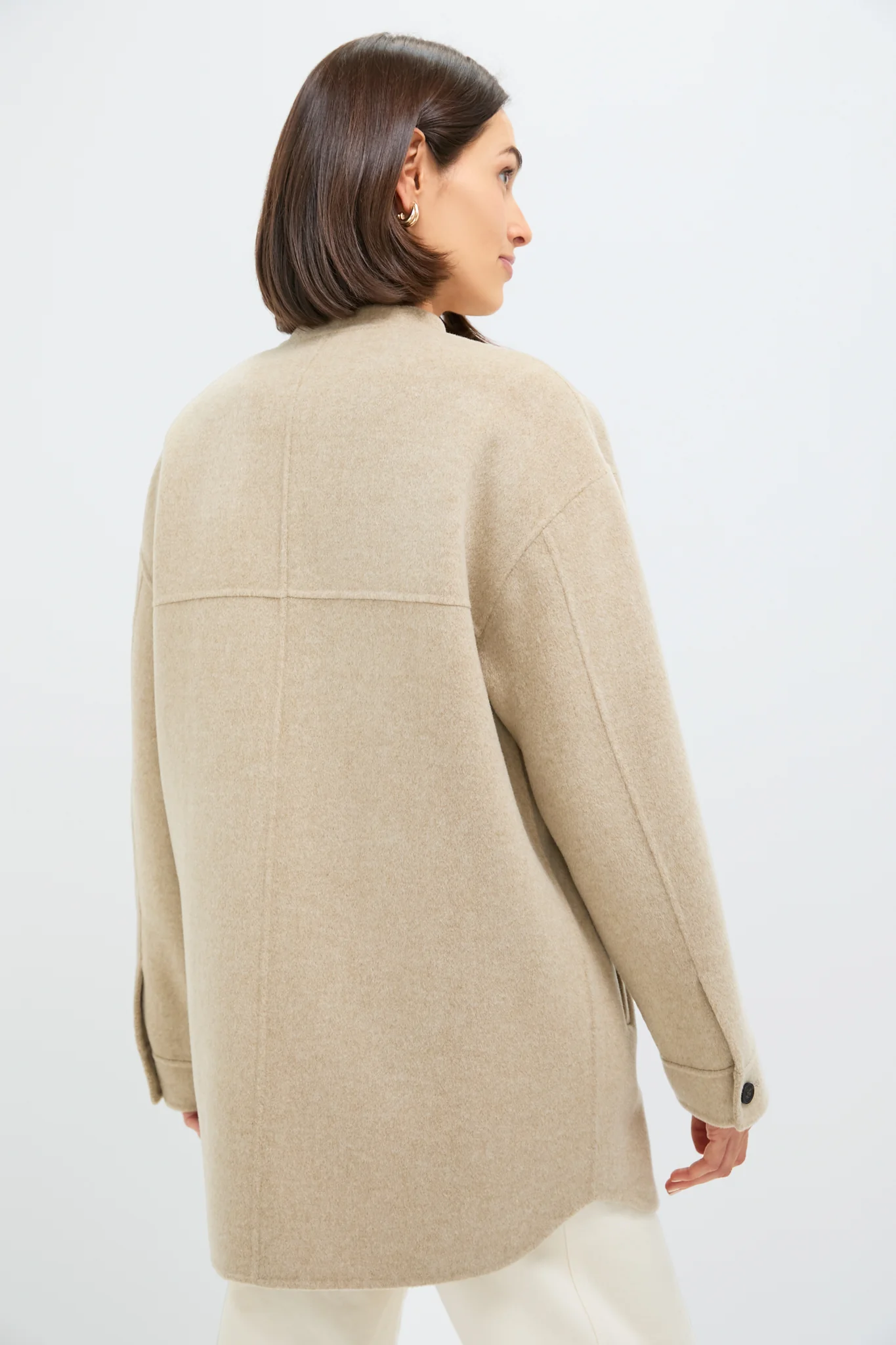 Beige Chine Florian Coat - Image 4