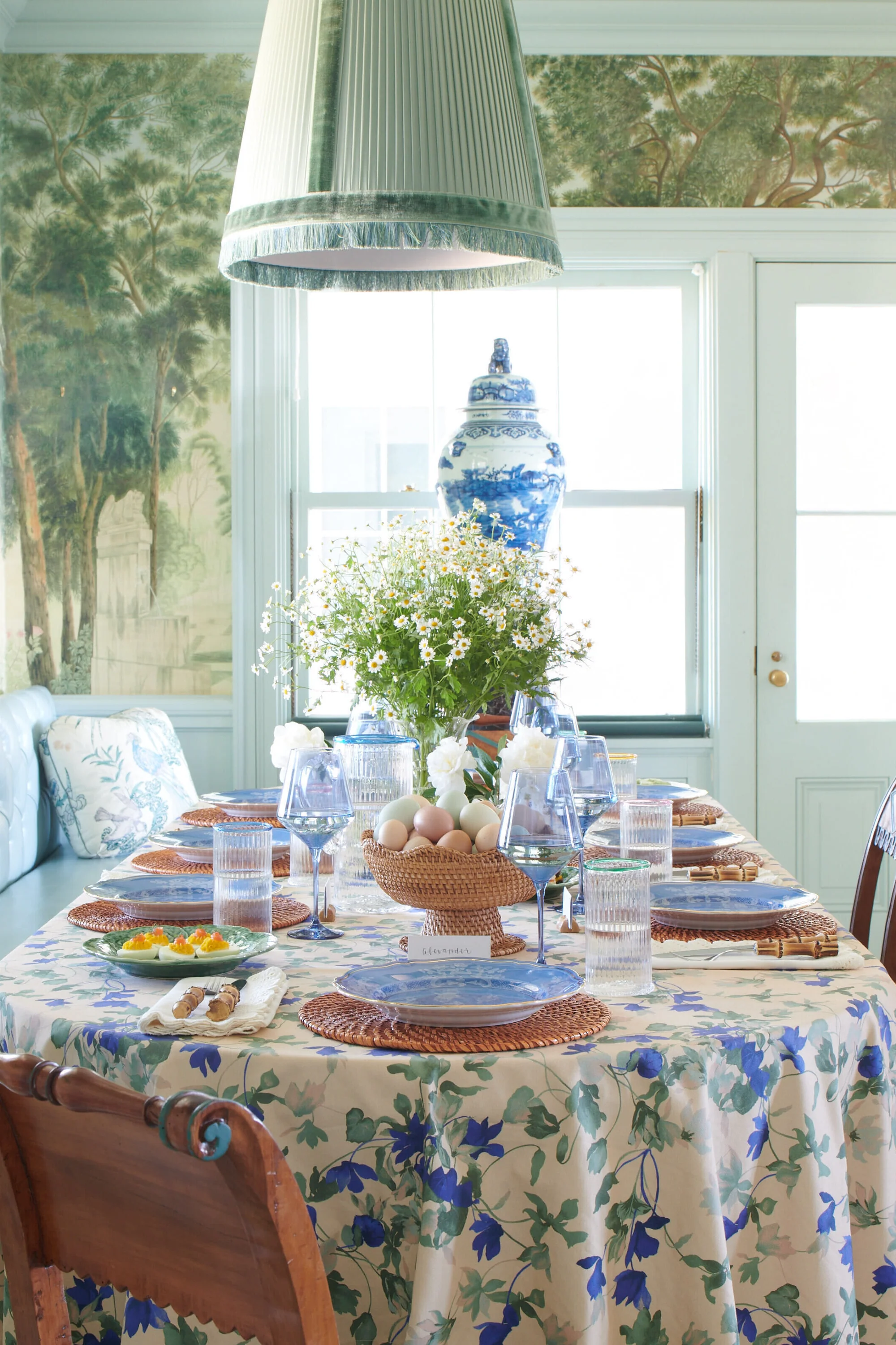 Bellflower Blooms Tablecloth - Image 2