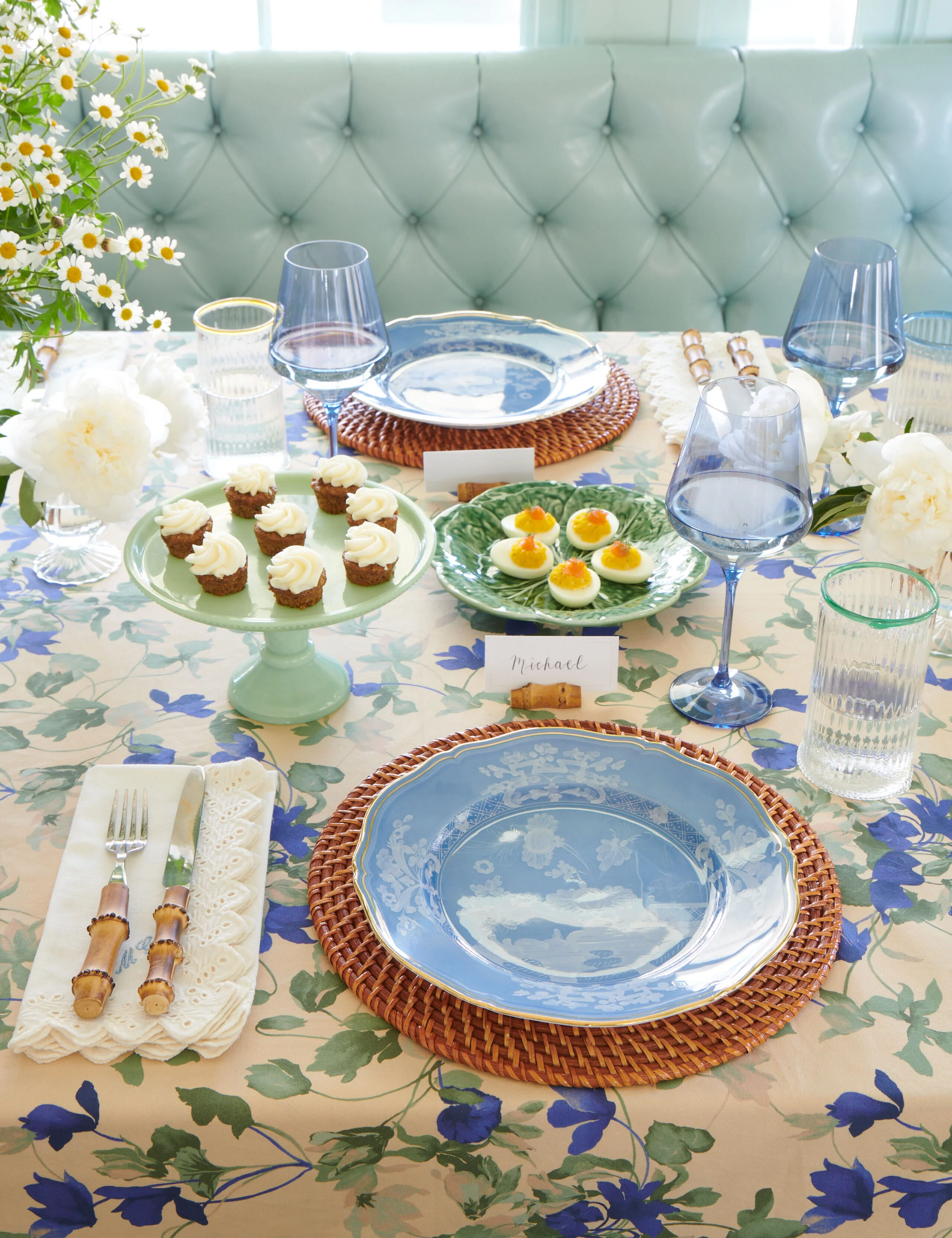Bellflower Blooms Tablecloth - Image 4
