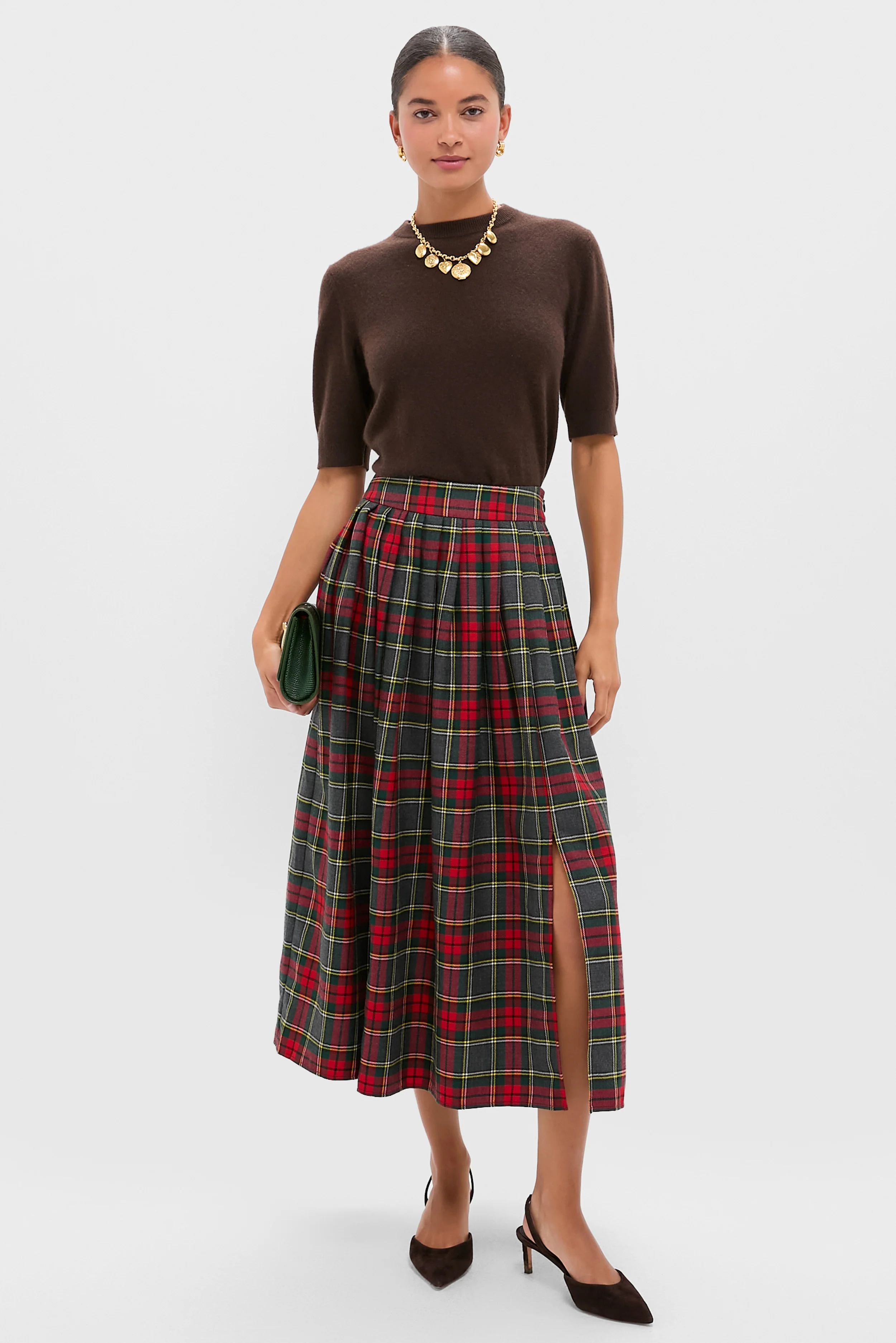 Bemelmans Plaid Dominic Skirt - Image 2
