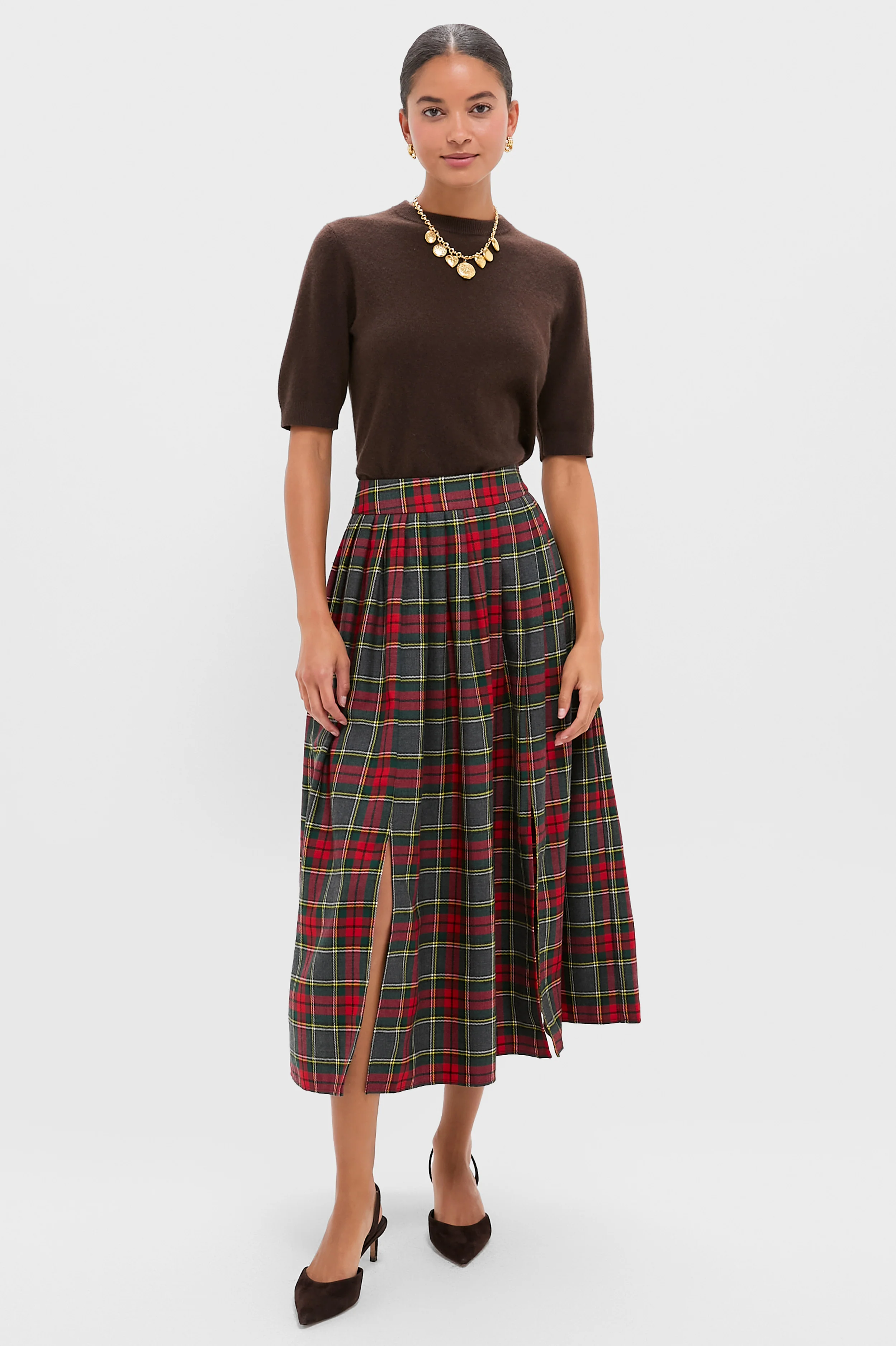 Bemelmans Plaid Dominic Skirt - Image 6