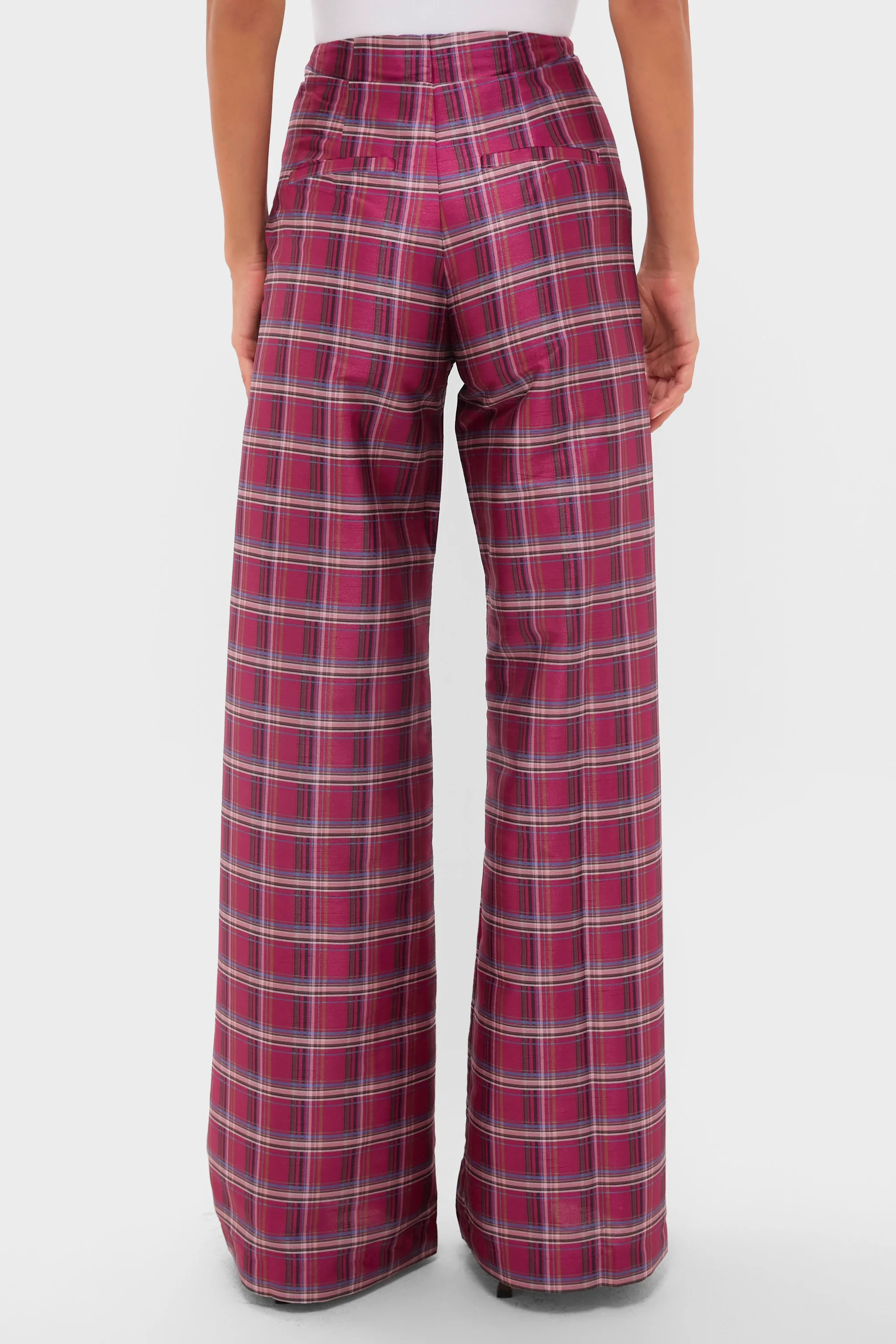 Berry Tartan Scarlett Pants - Image 4