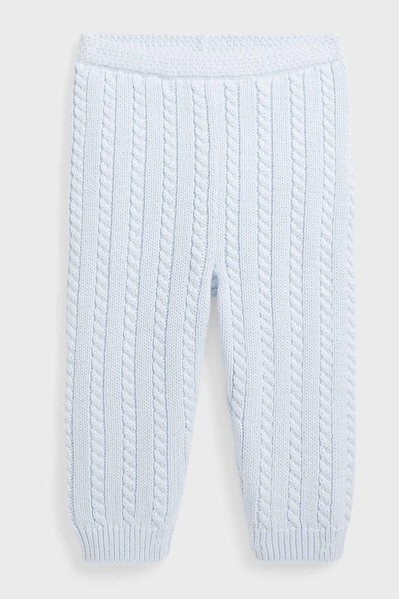 Beryl Blue Organic Cotton Sweater Pant - Image 2