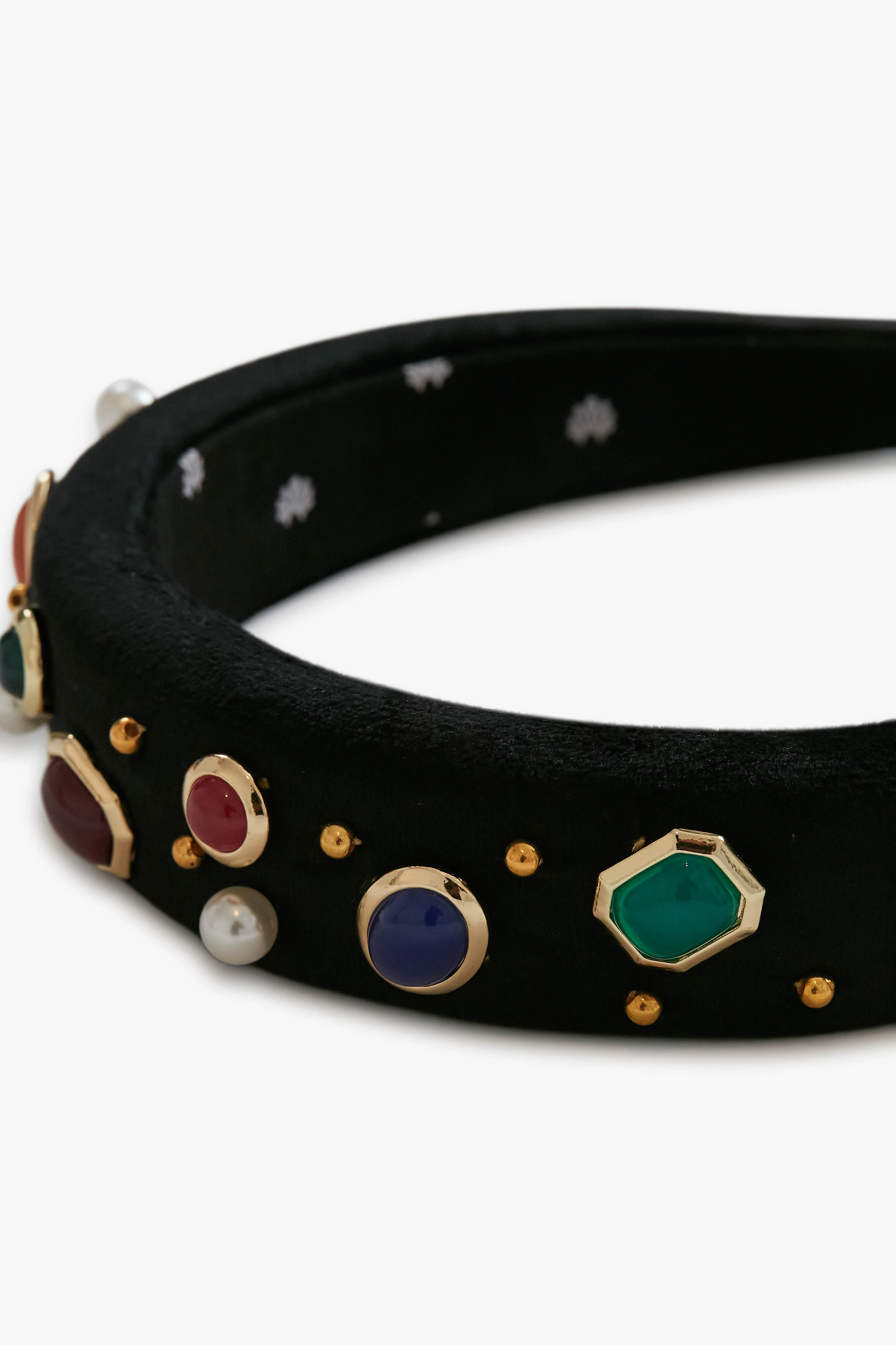 Bezel Jewel Alice Headband - Image 4